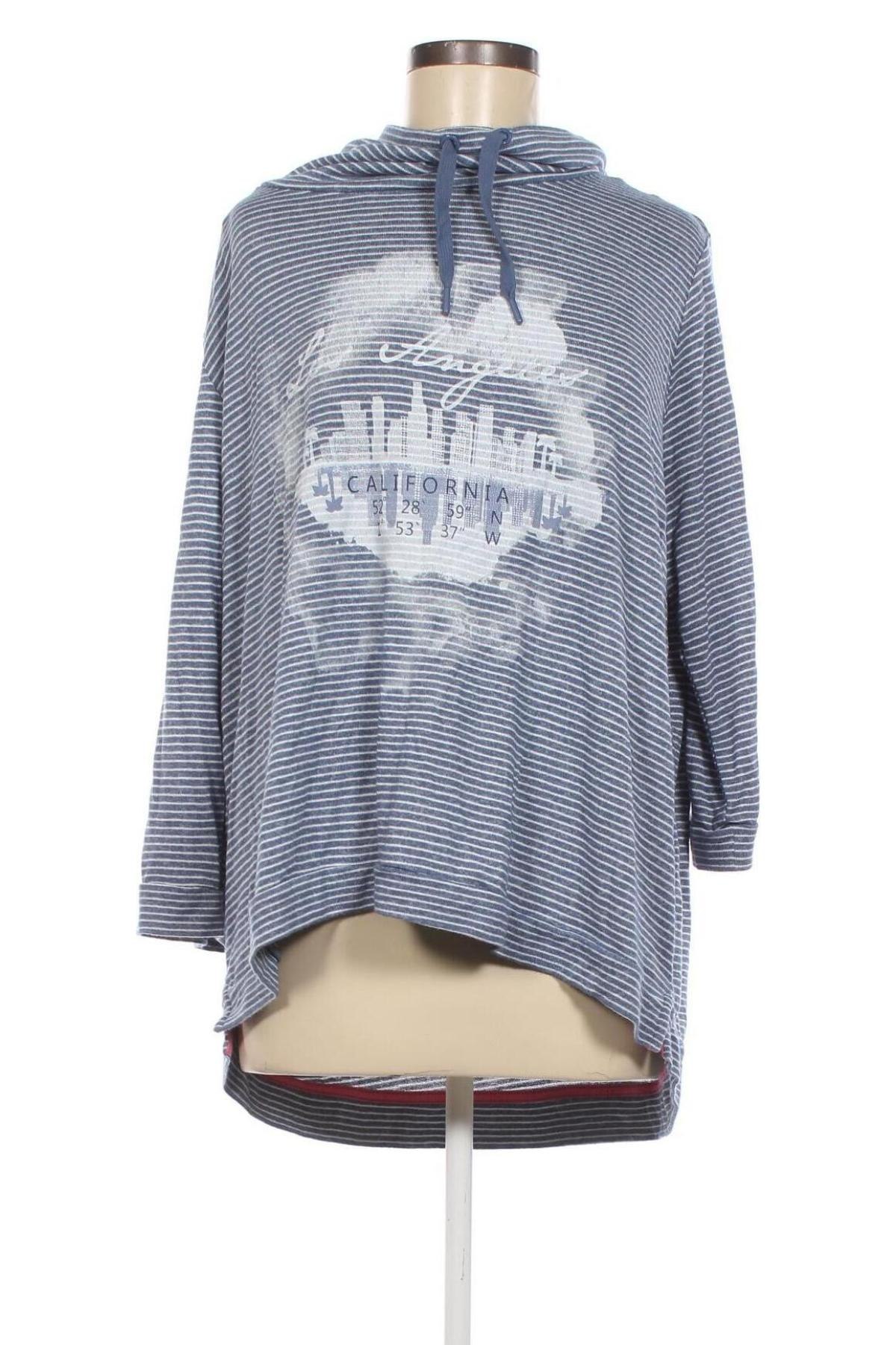 Γυναικεία μπλούζα Multiblu, Μέγεθος XL, Χρώμα Μπλέ, Τιμή 6,23 €