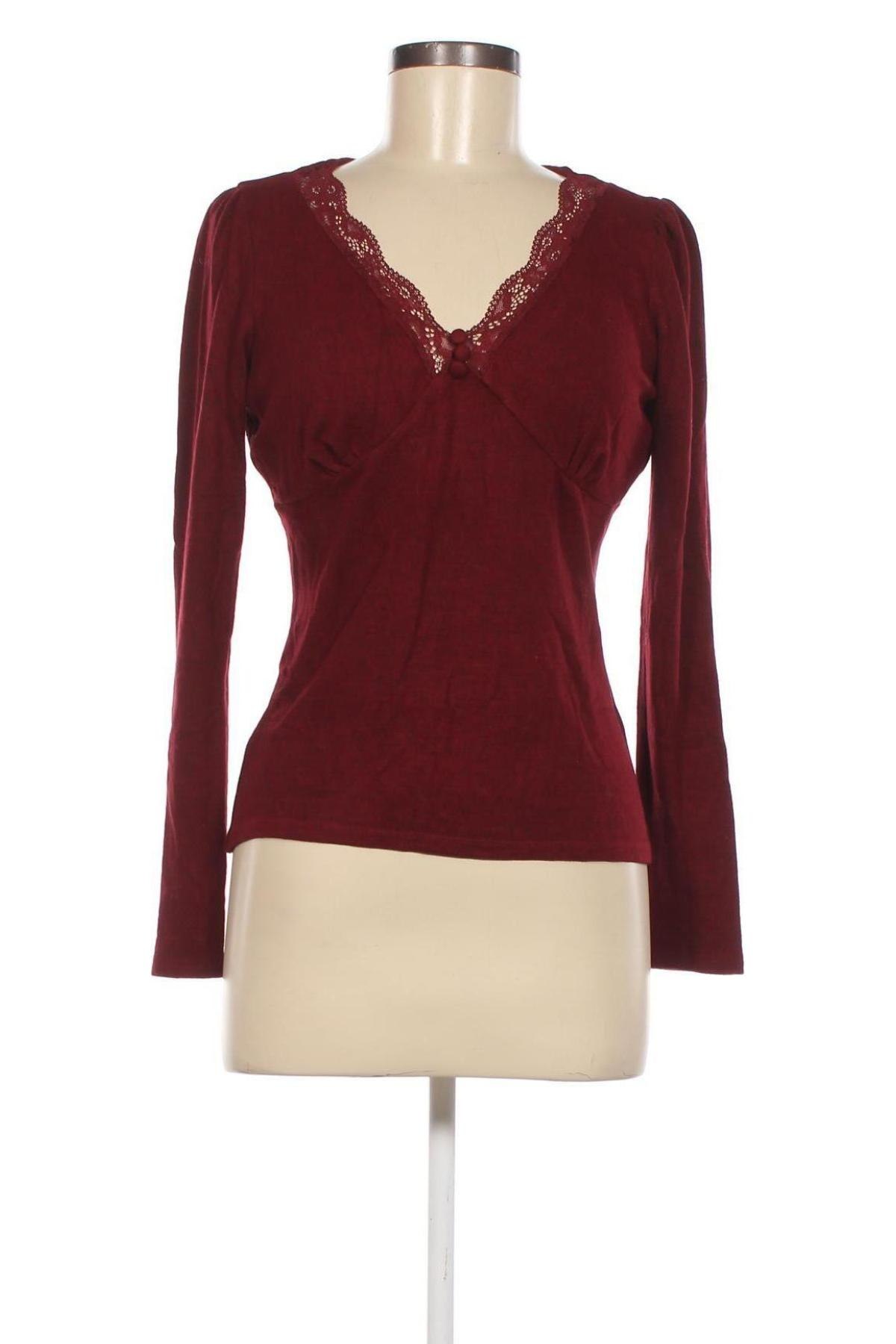 Γυναικεία μπλούζα Naf Naf, Μέγεθος M, Χρώμα Κόκκινο, Τιμή 13,89 €