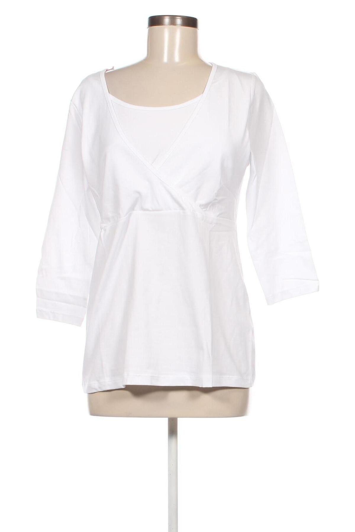 Дамска блуза Neun Monate, Размер L, Цвят Бял, Цена 10,54 лв.