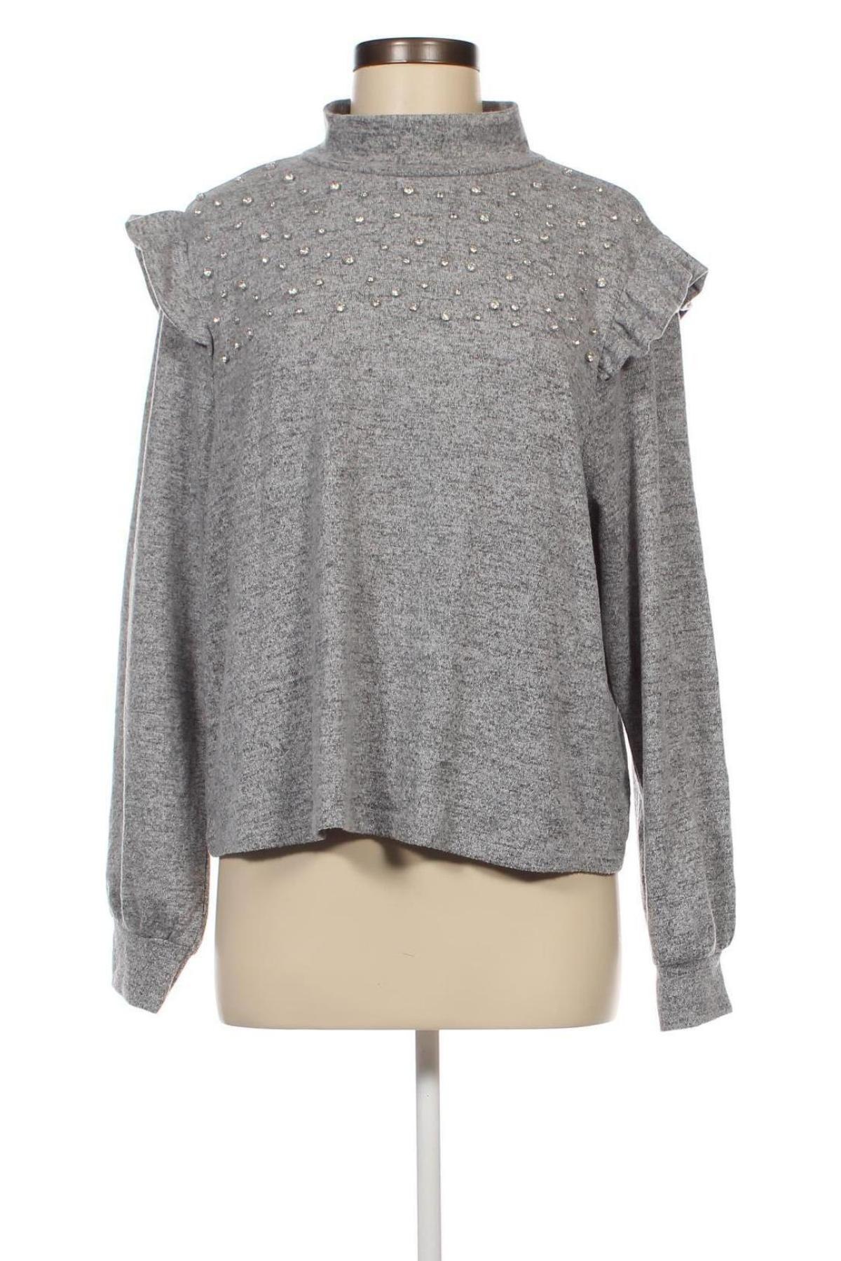 Γυναικεία μπλούζα New Look, Μέγεθος XL, Χρώμα Γκρί, Τιμή 4,67 €
