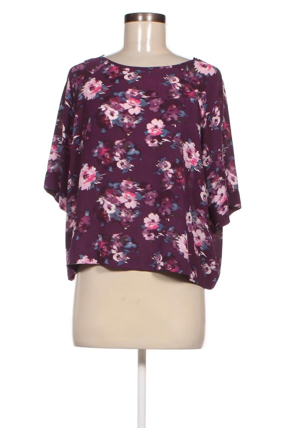 Γυναικεία μπλούζα New Look, Μέγεθος XL, Χρώμα Βιολετί, Τιμή 4,67 €