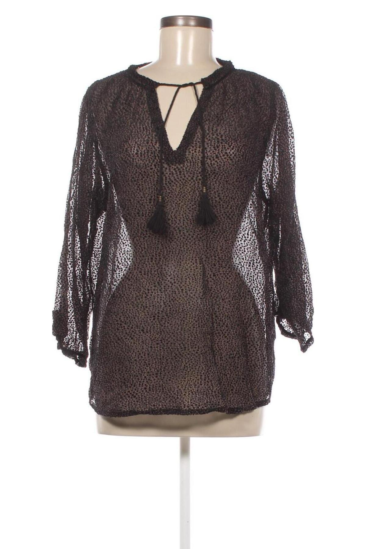 Дамска блуза Nile, Размер M, Цвят Черен, Цена 9,75 лв.