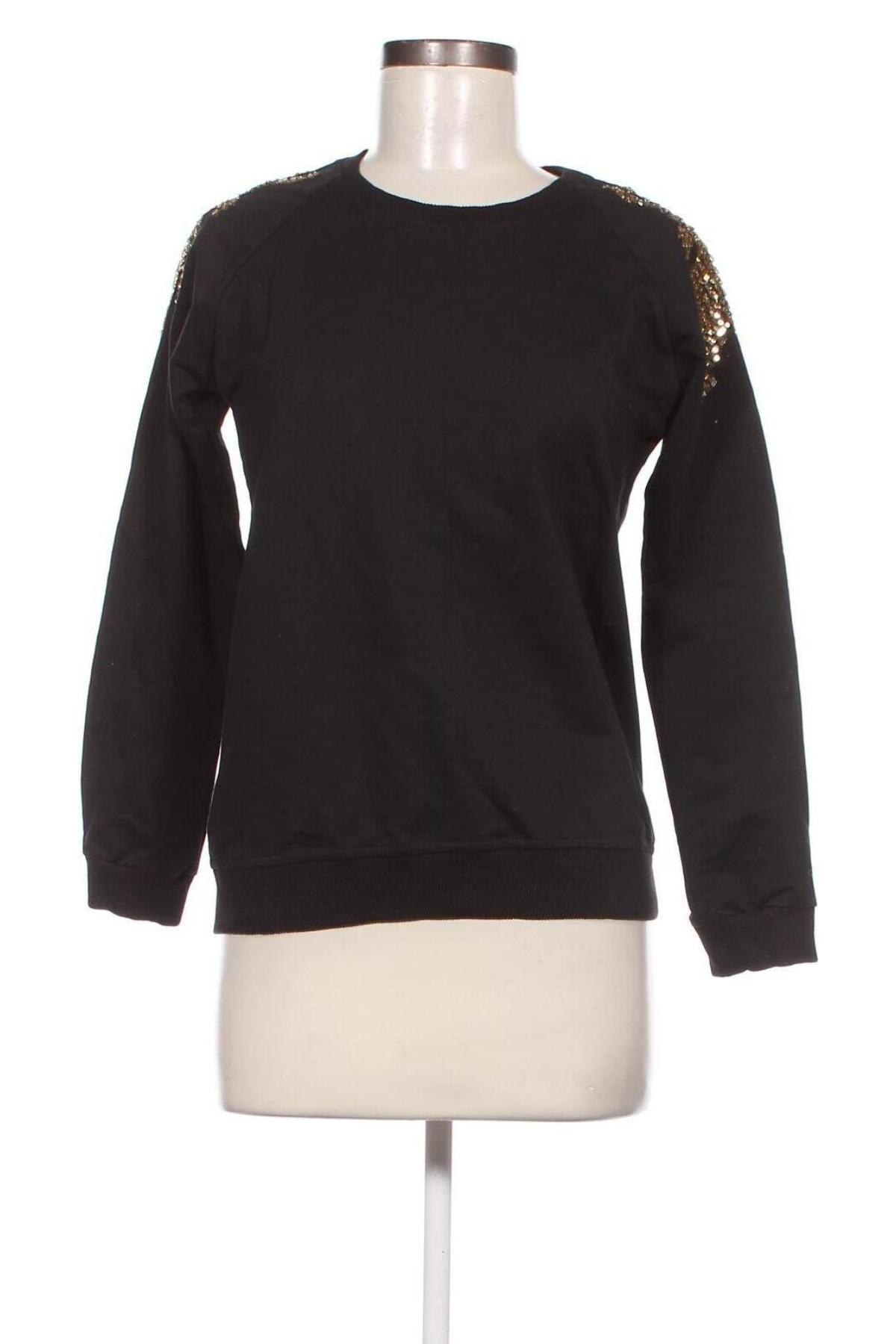 Γυναικεία μπλούζα Patrizia Pepe, Μέγεθος S, Χρώμα Μαύρο, Τιμή 43,41 €
