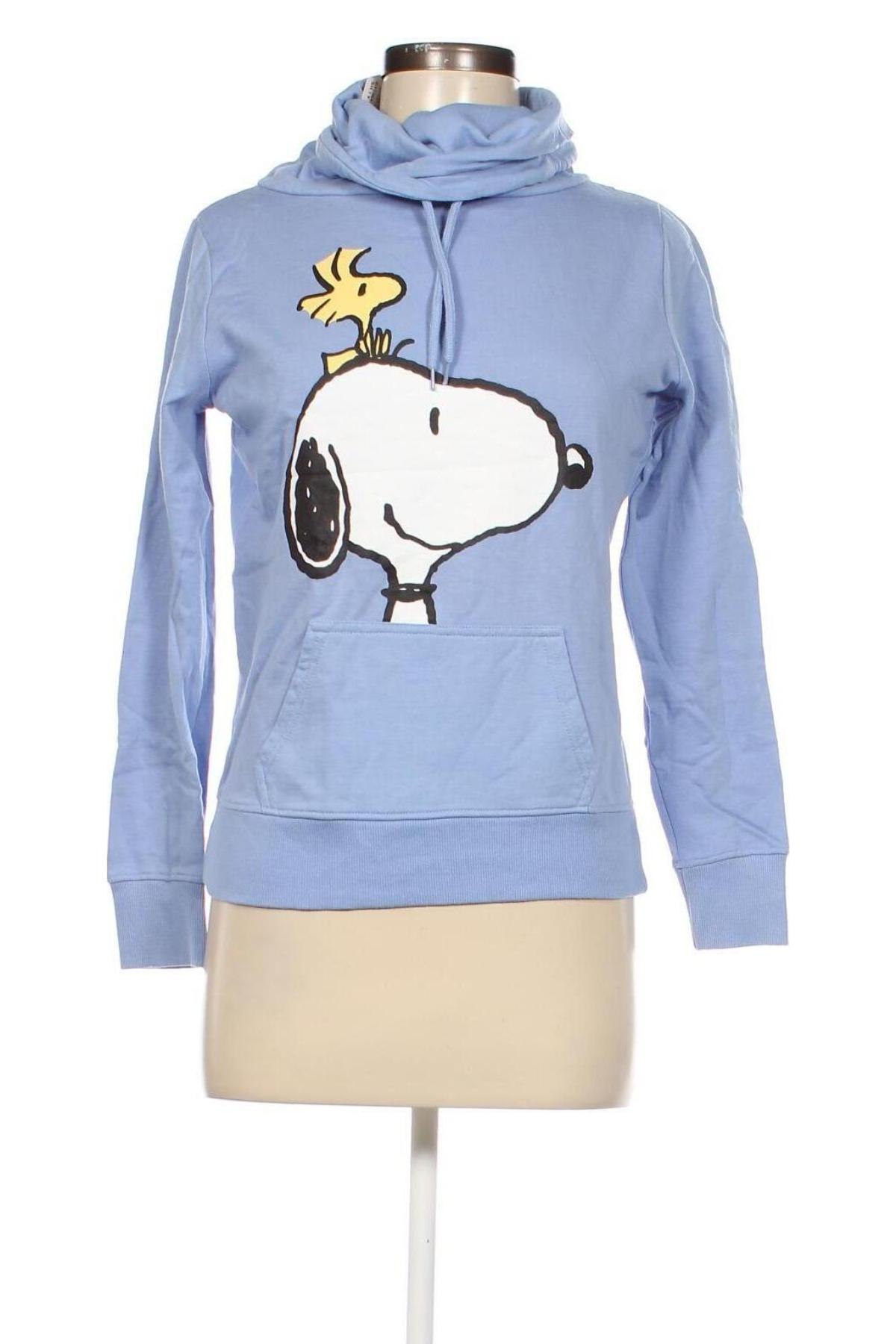 Damen Shirt Peanuts, Größe S, Farbe Blau, Preis 3,97 €