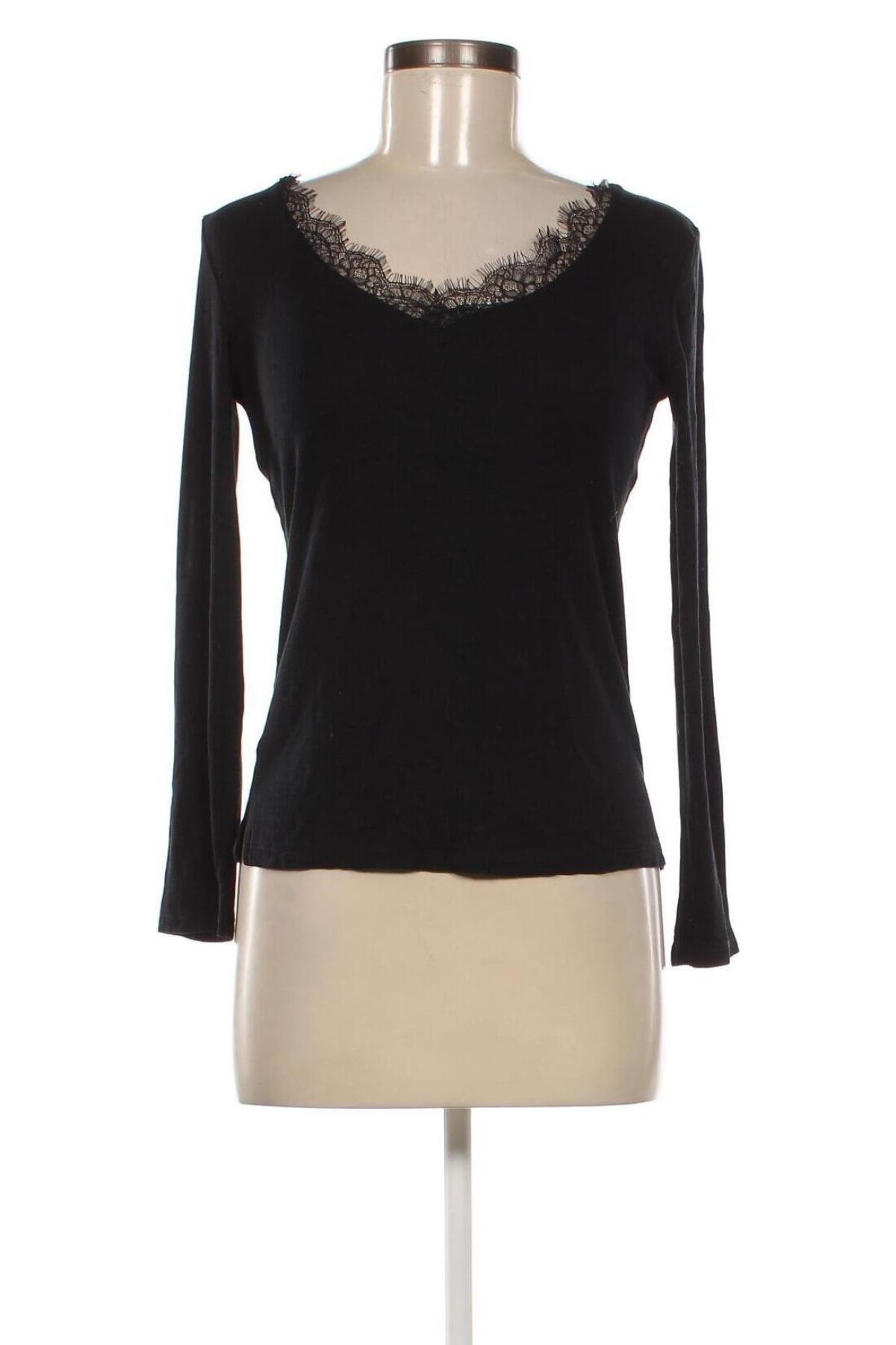 Γυναικεία μπλούζα Promod, Μέγεθος M, Χρώμα Μαύρο, Τιμή 3,95 €