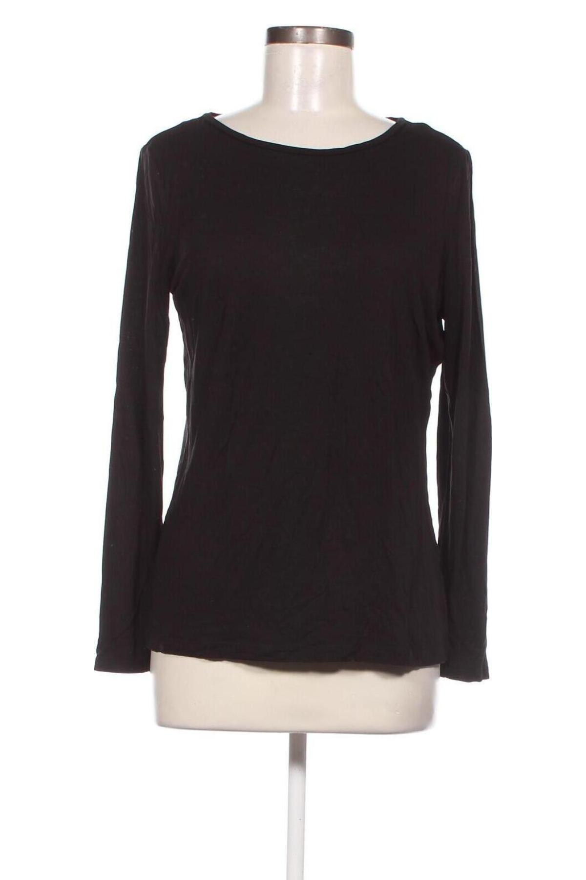Γυναικεία μπλούζα Q/S by S.Oliver, Μέγεθος XL, Χρώμα Μαύρο, Τιμή 5,12 €