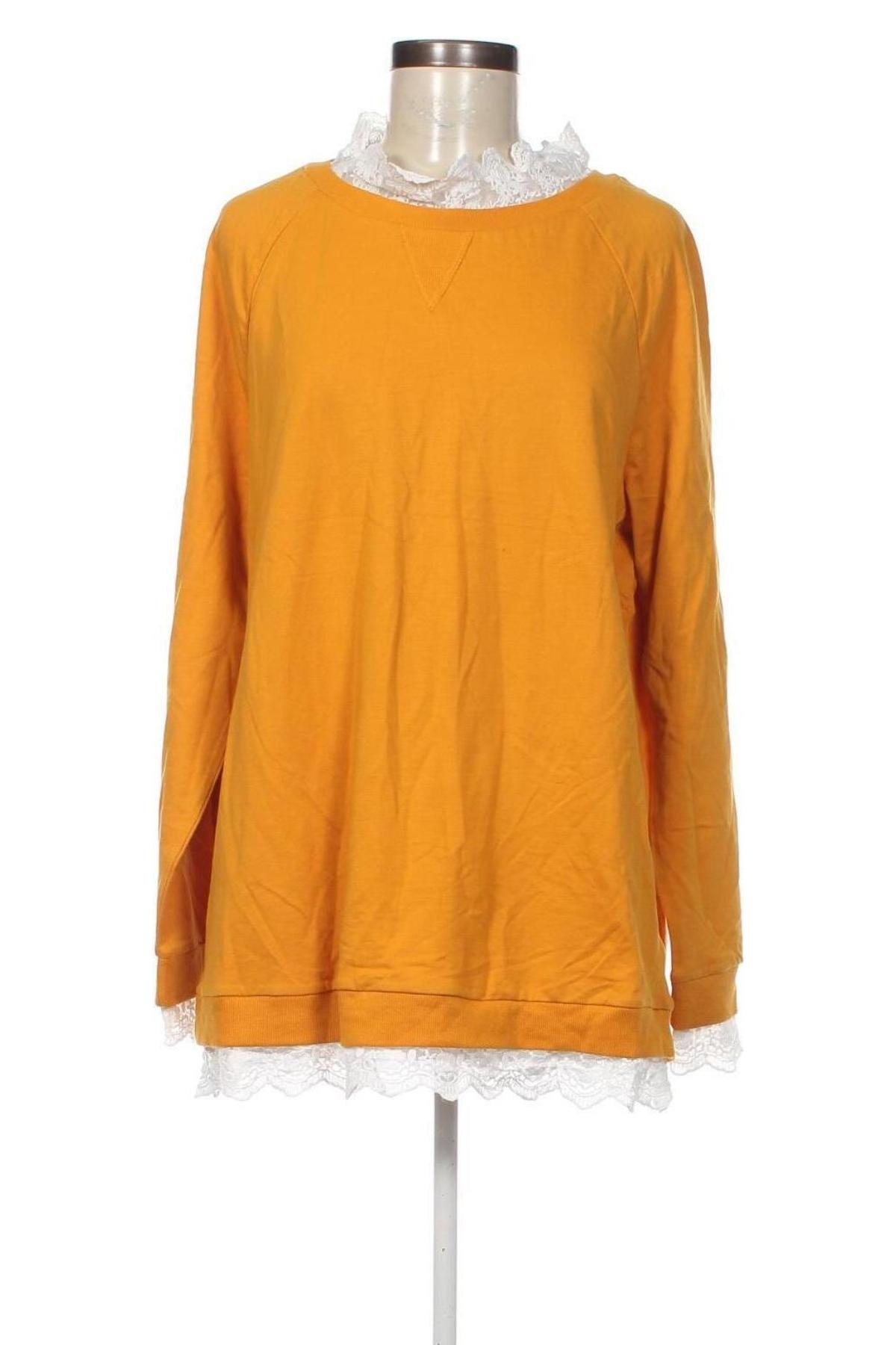 Дамска блуза Rainbow, Размер XL, Цвят Оранжев, Цена 9,12 лв.