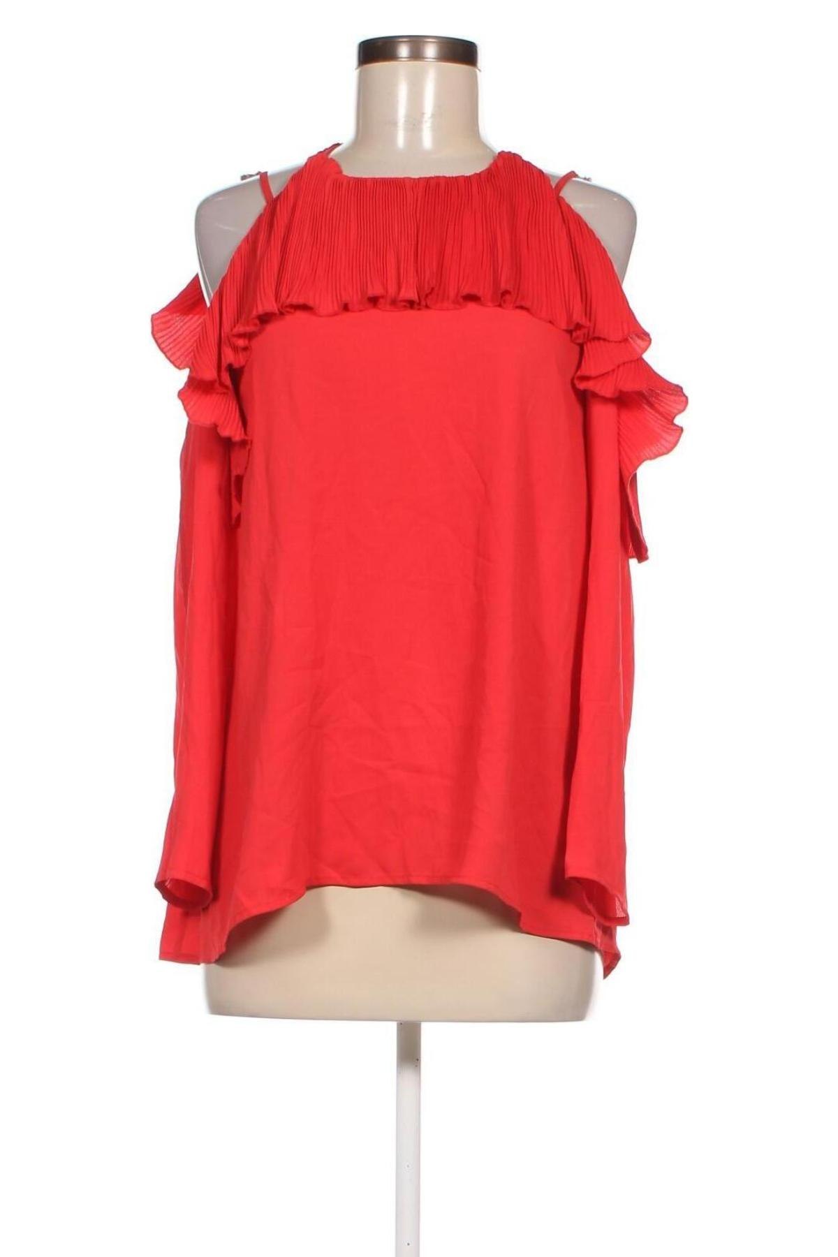 Γυναικεία μπλούζα River Island, Μέγεθος M, Χρώμα Κόκκινο, Τιμή 22,56 €