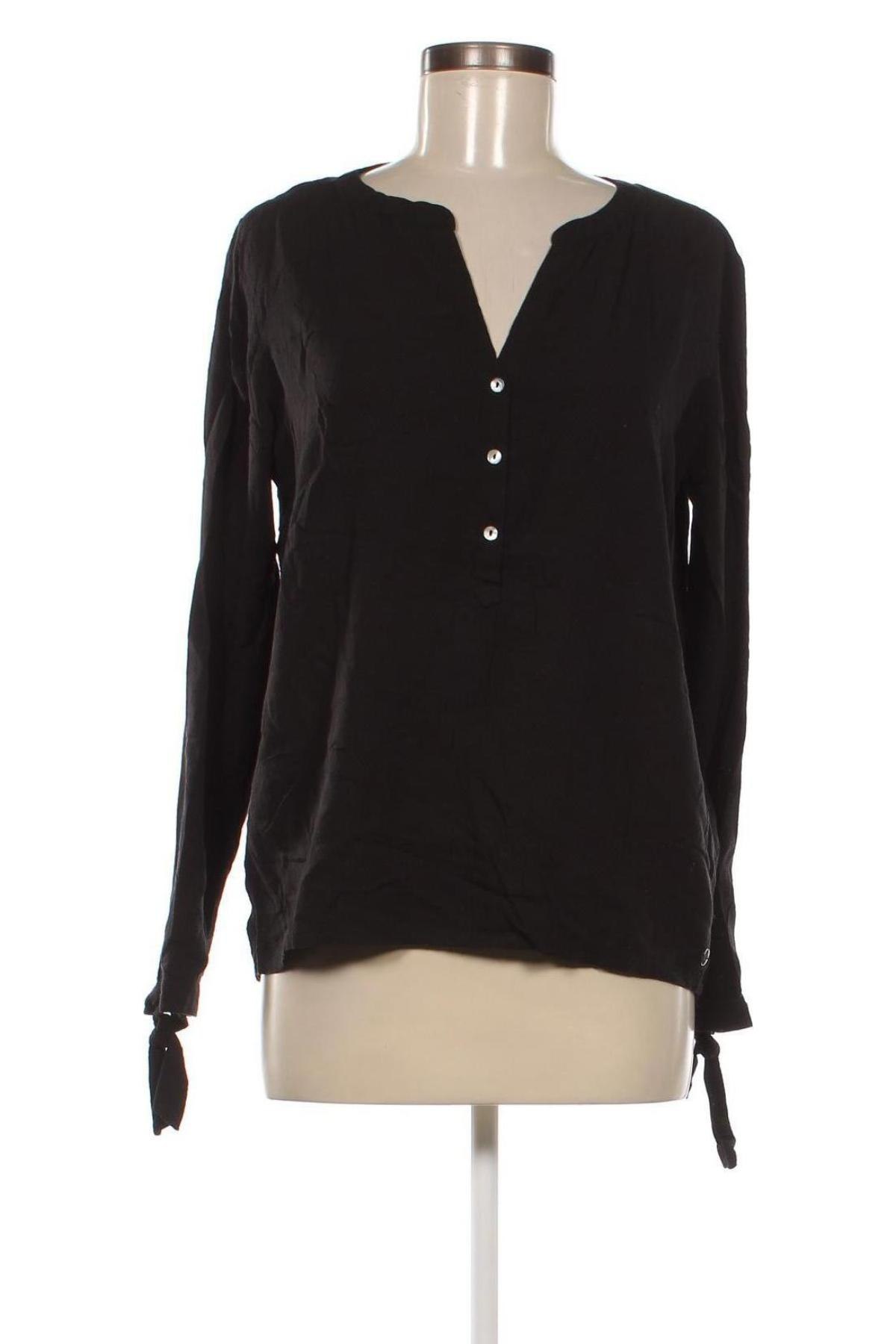 Дамска блуза S.Oliver, Размер M, Цвят Черен, Цена 6,09 лв.