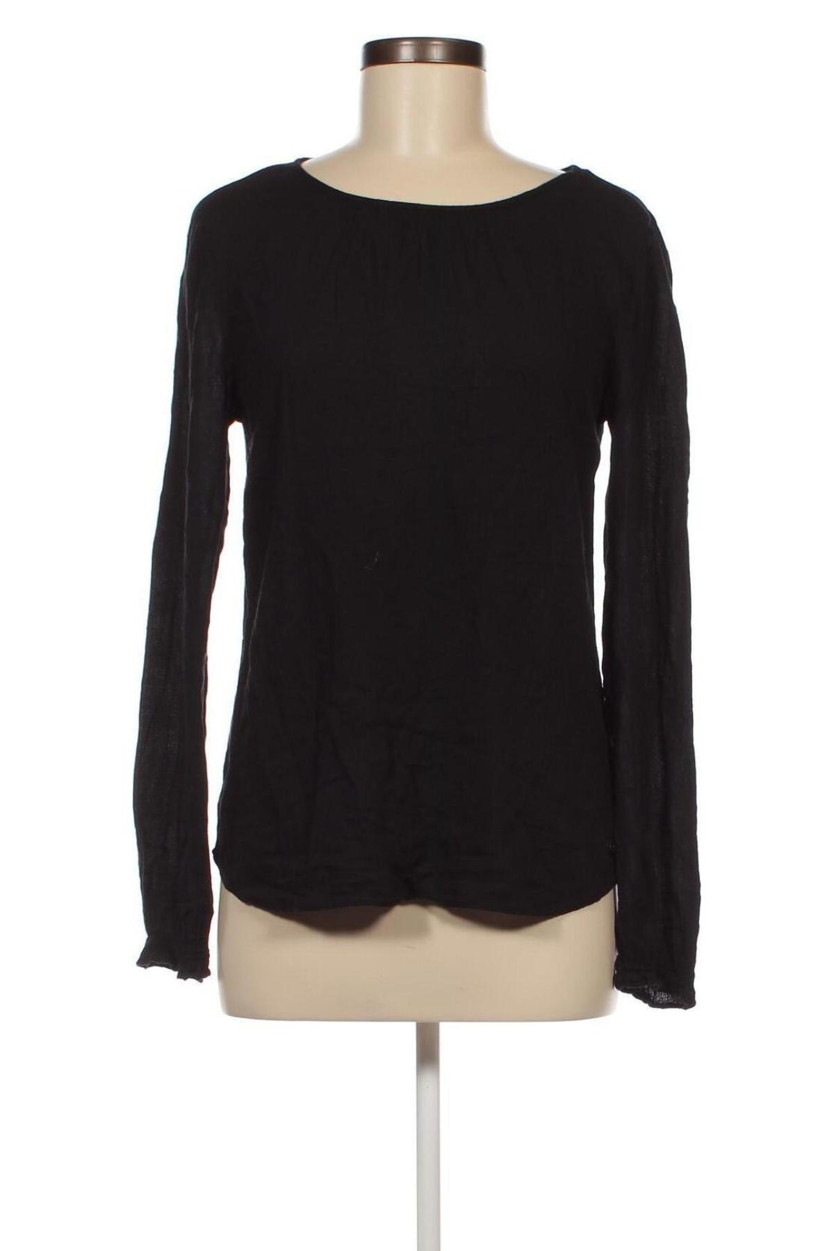 Γυναικεία μπλούζα S.Oliver, Μέγεθος S, Χρώμα Μαύρο, Τιμή 9,42 €