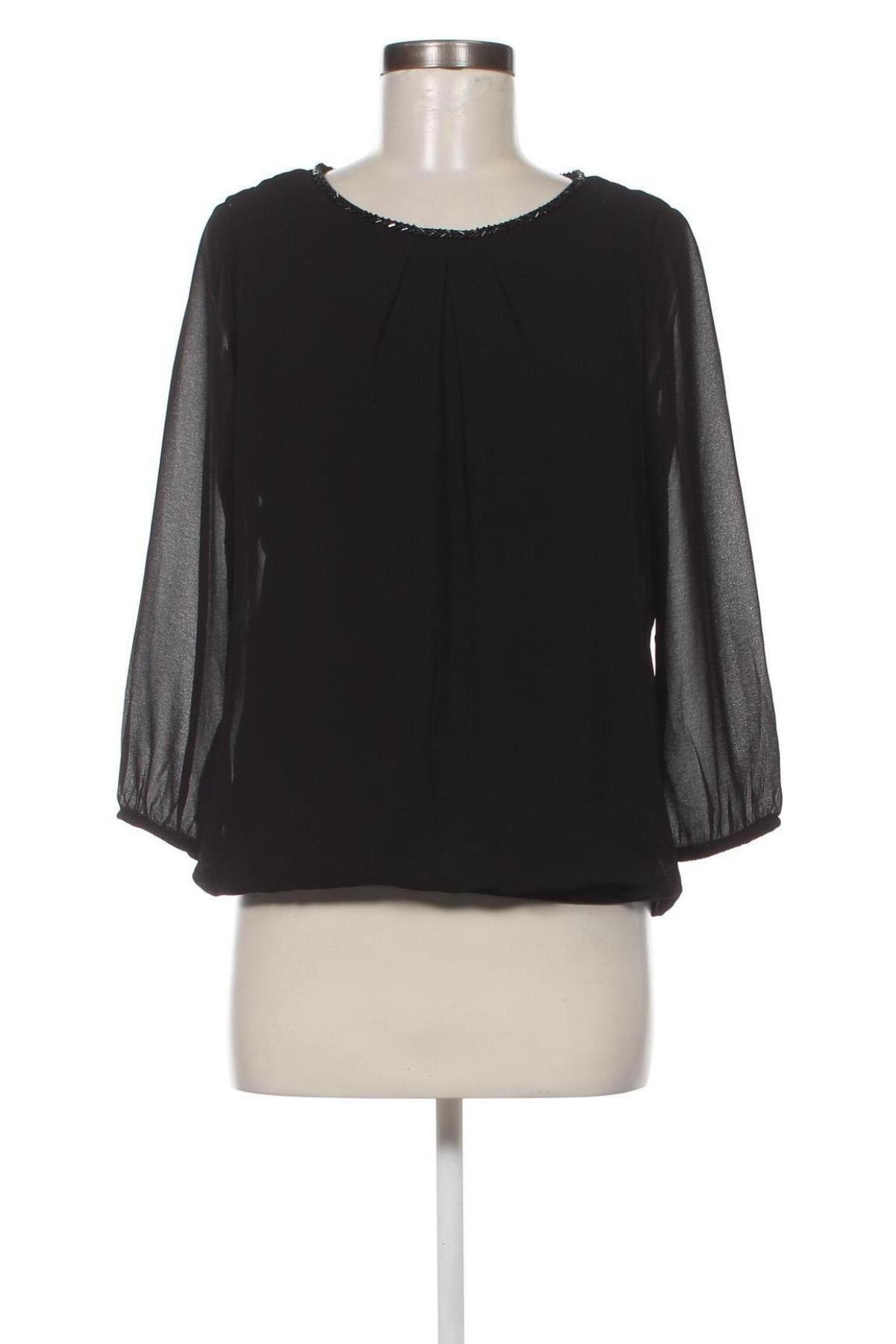 Дамска блуза S.Oliver Black Label, Размер S, Цвят Черен, Цена 22,17 лв.