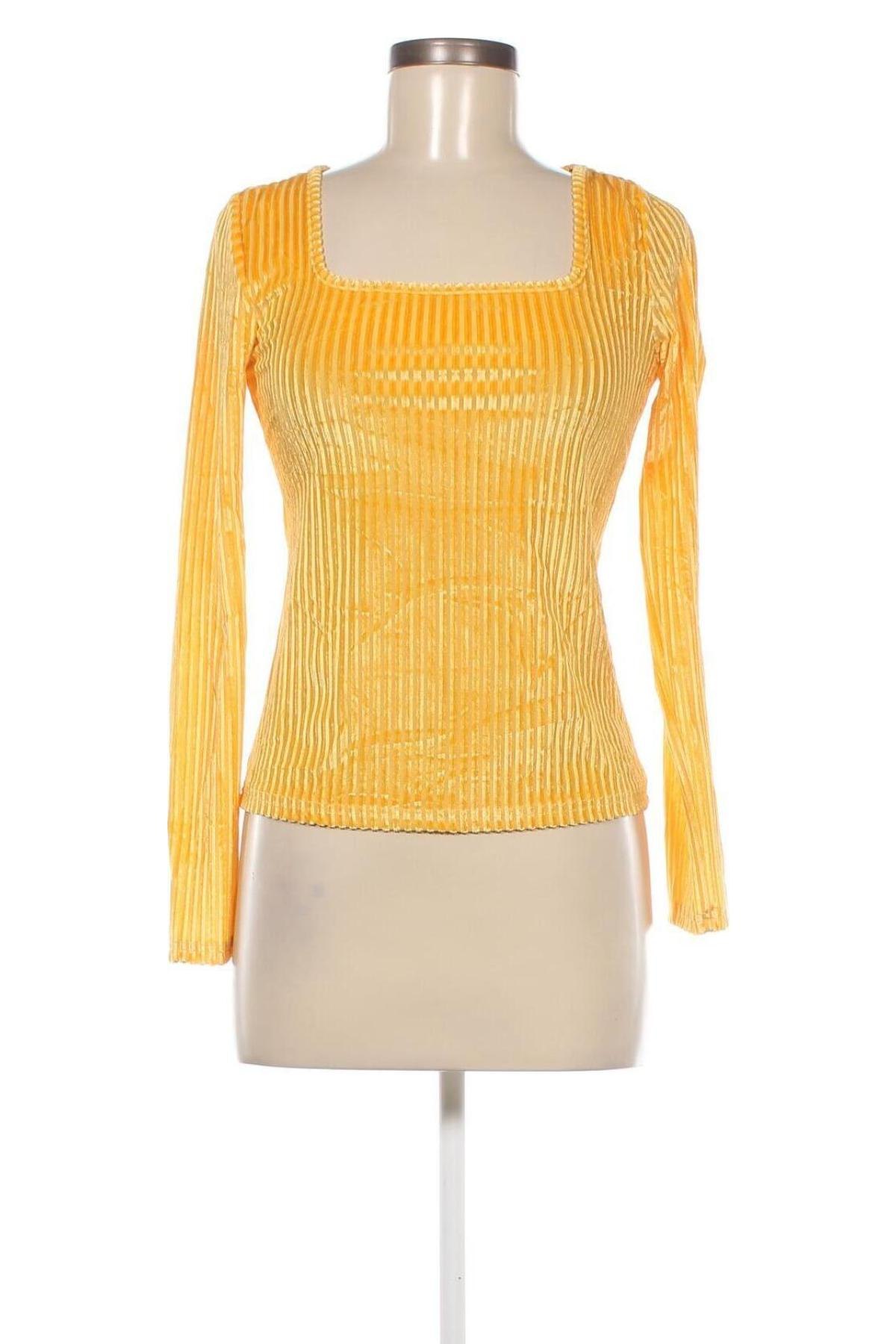 Дамска блуза SHEIN, Размер S, Цвят Жълт, Цена 3,04 лв.