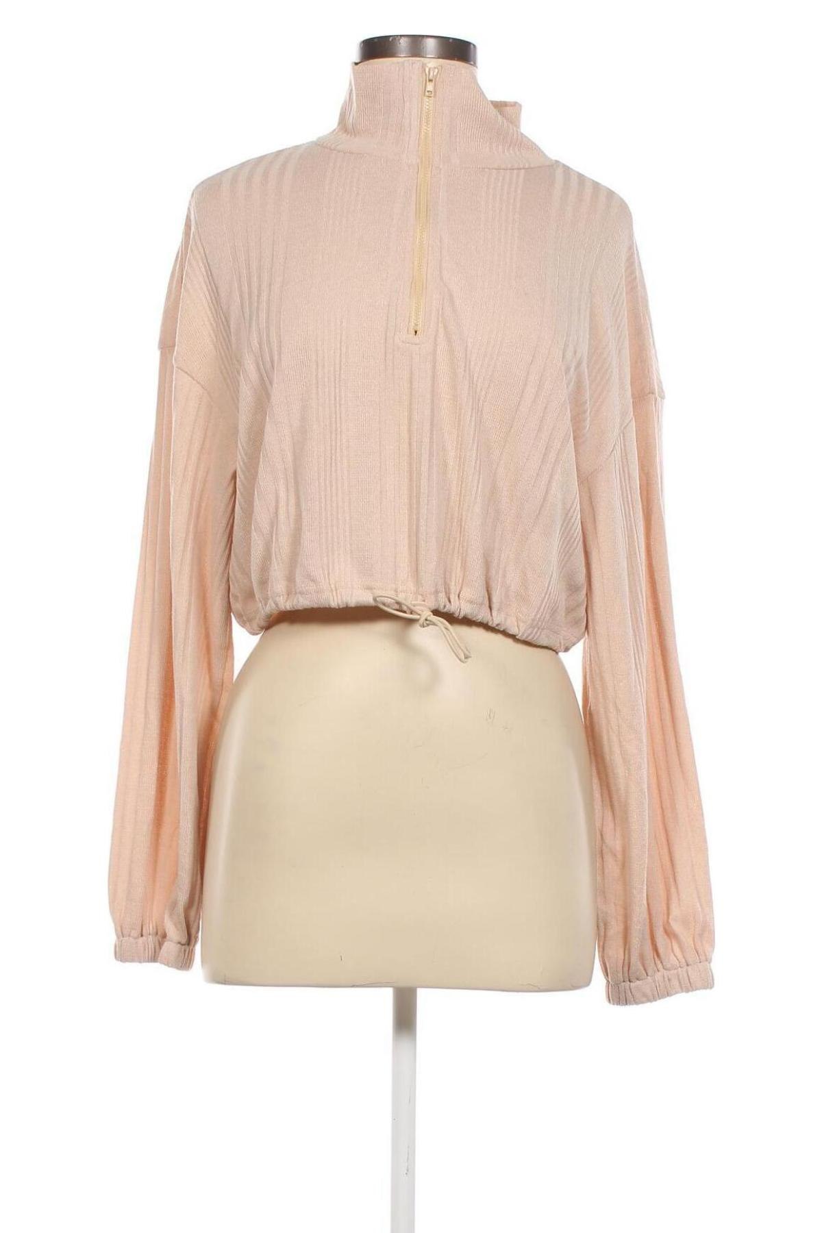 Дамска блуза SHEIN, Размер M, Цвят Бежов, Цена 3,04 лв.