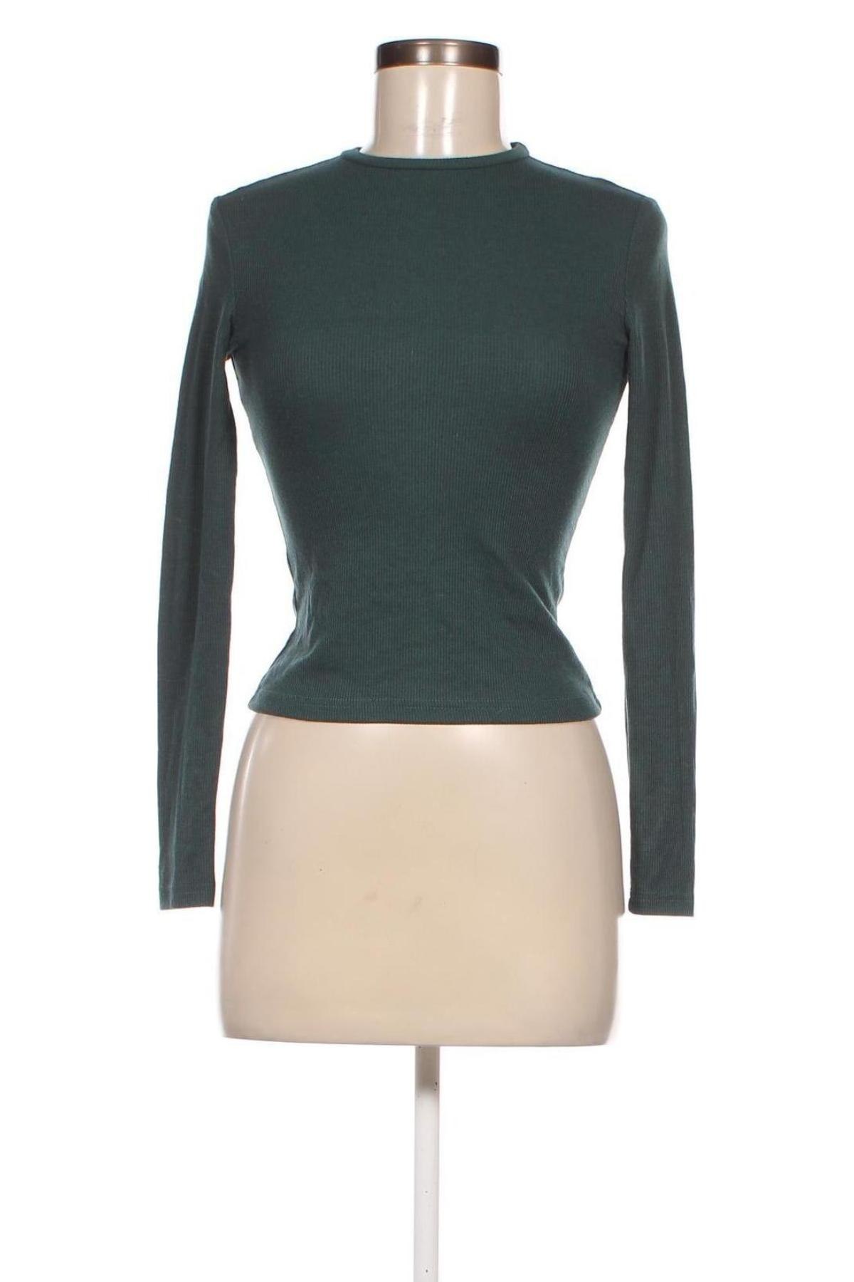 Γυναικεία μπλούζα SHEIN, Μέγεθος XS, Χρώμα Πράσινο, Τιμή 3,64 €