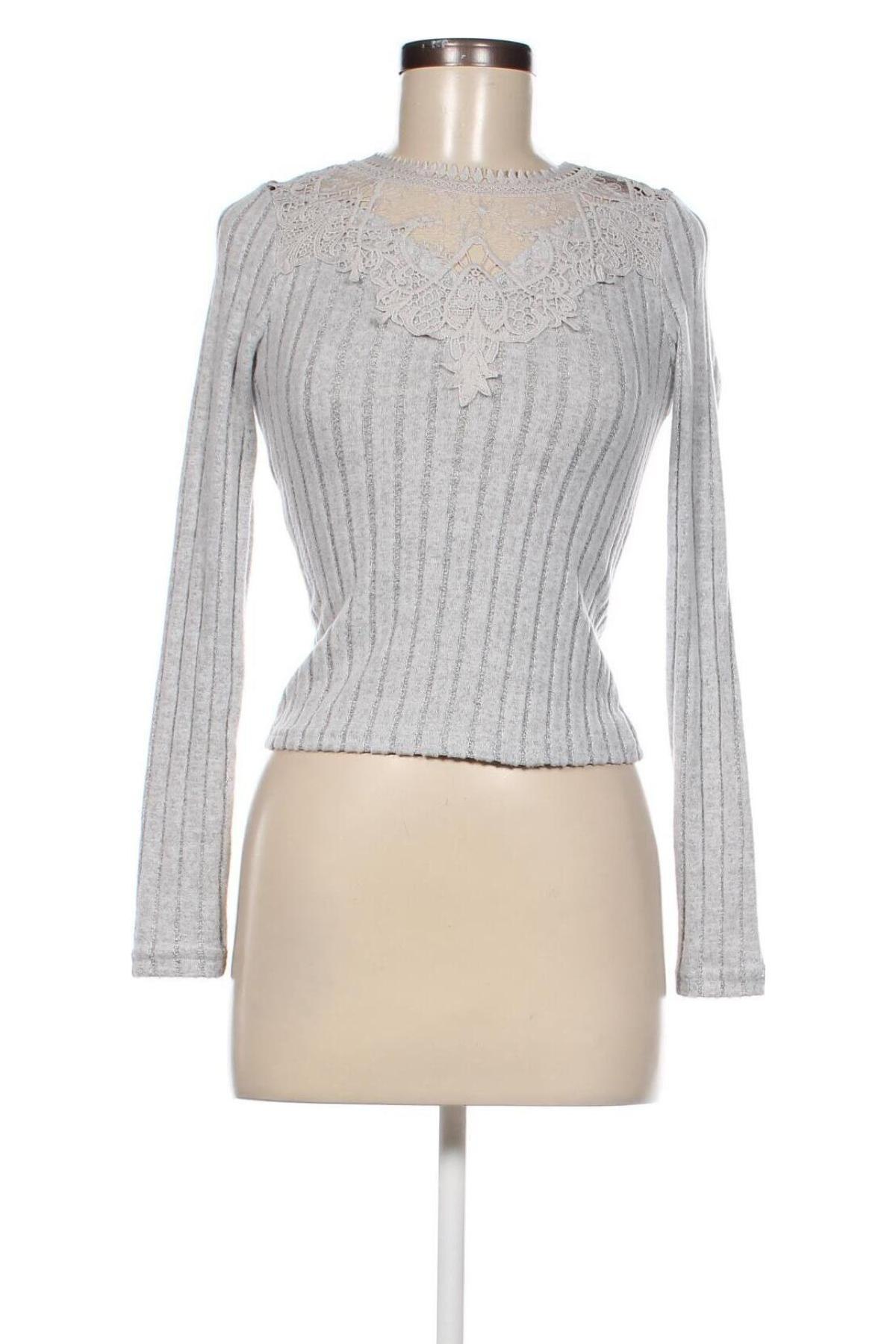 Γυναικεία μπλούζα SHEIN, Μέγεθος XS, Χρώμα Γκρί, Τιμή 2,94 €