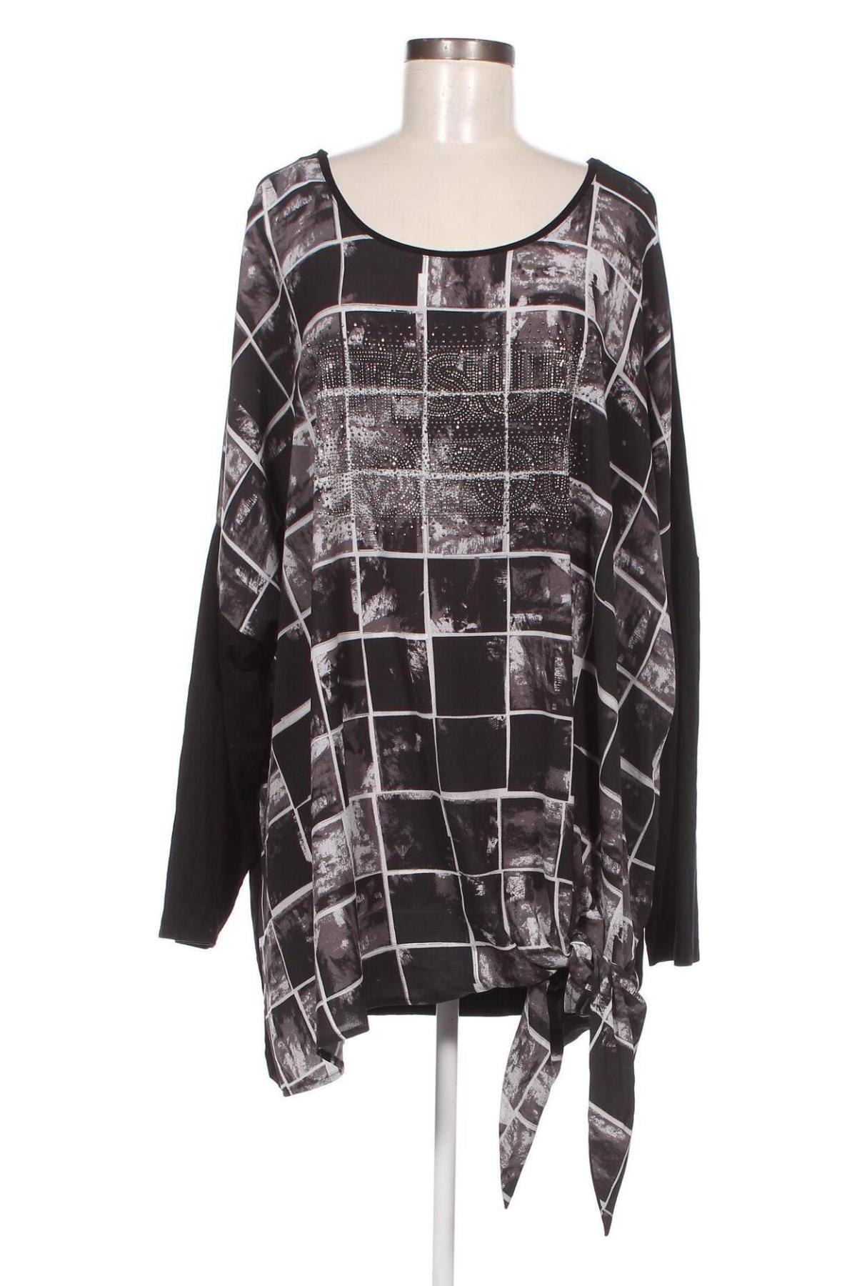 Γυναικεία μπλούζα Samoon, Μέγεθος 5XL, Χρώμα Πολύχρωμο, Τιμή 17,94 €