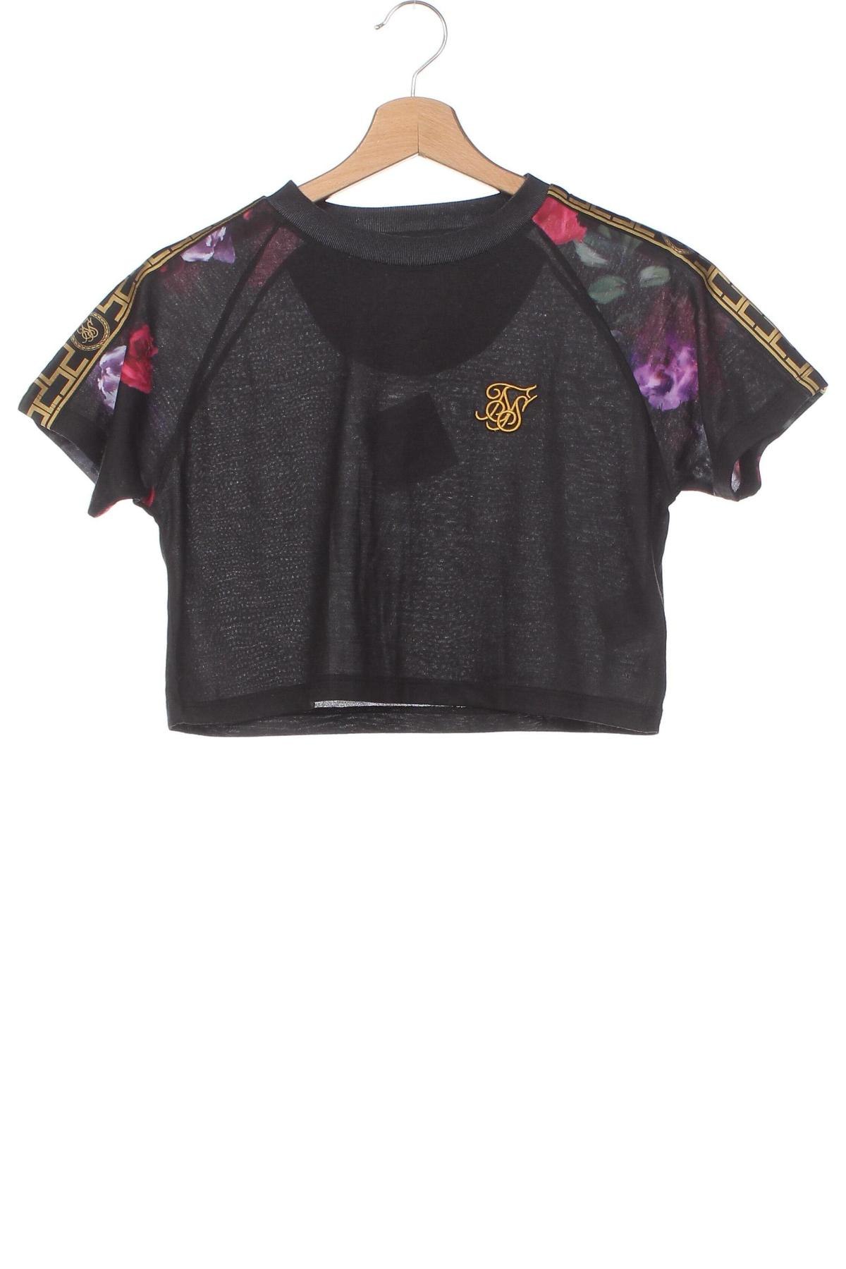 Дамска блуза SikSilk, Размер XS, Цвят Черен, Цена 13,92 лв.