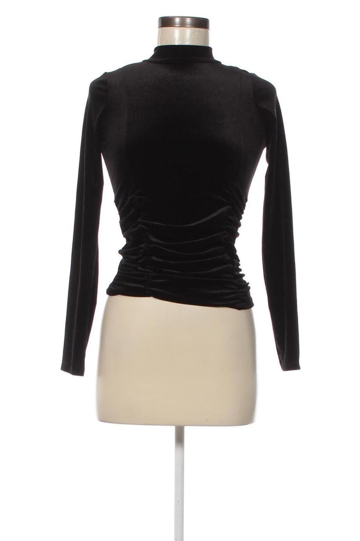 Дамска блуза Sinsay, Размер XS, Цвят Черен, Цена 5,13 лв.