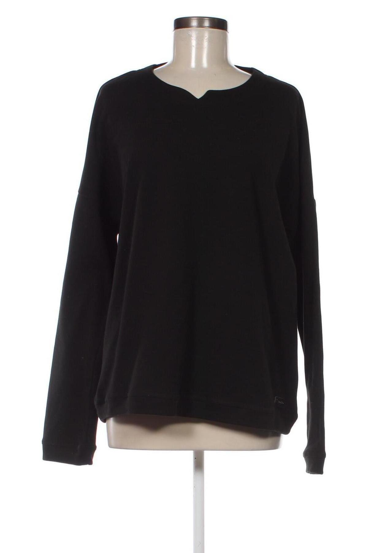 Γυναικεία μπλούζα S'questo, Μέγεθος XL, Χρώμα Μαύρο, Τιμή 4,58 €