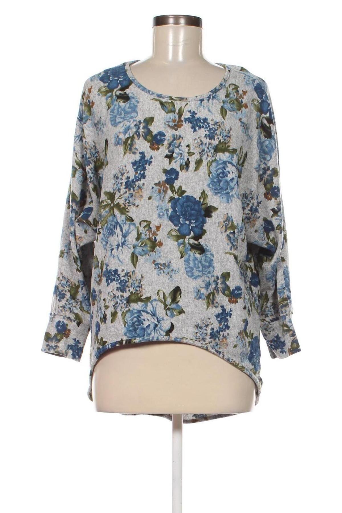 Дамска блуза Suzy Shier, Размер M, Цвят Сив, Цена 4,75 лв.