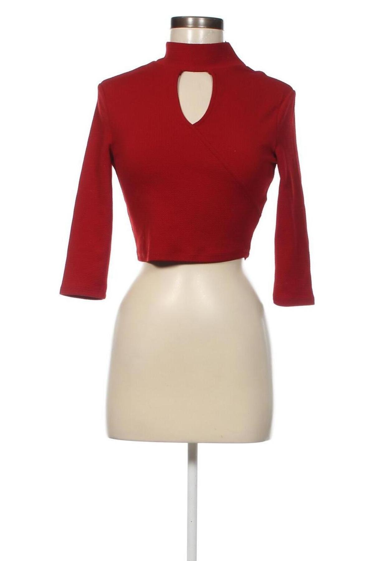 Дамска блуза Tally Weijl, Размер M, Цвят Червен, Цена 6,08 лв.