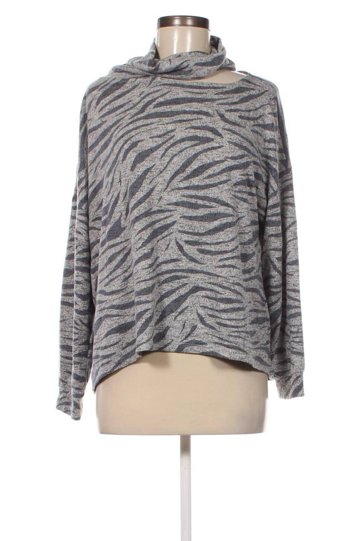 Γυναικεία μπλούζα Terra & Sky, Μέγεθος XL, Χρώμα Γκρί, Τιμή 5,17 €