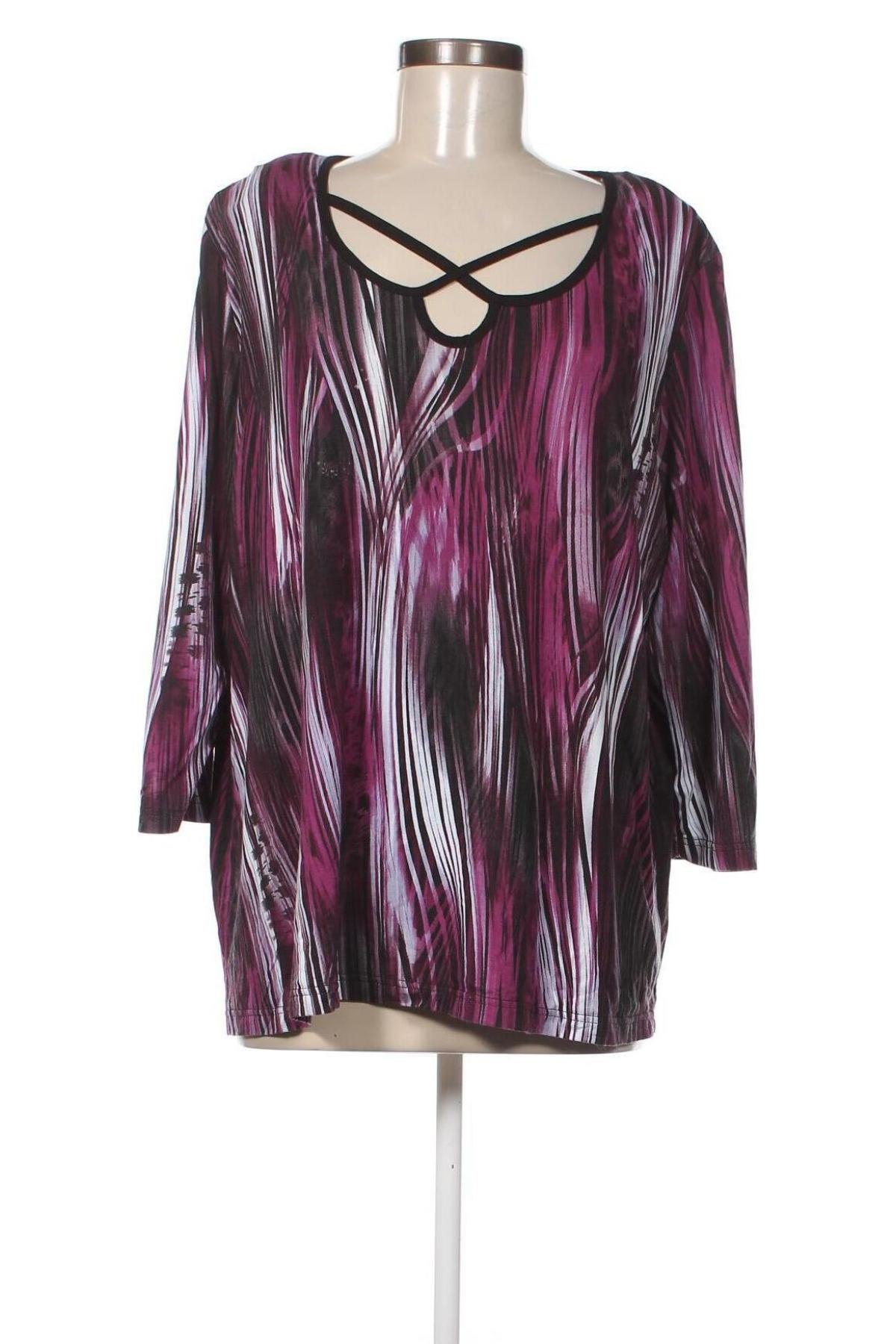 Γυναικεία μπλούζα Thea Plus, Μέγεθος XXL, Χρώμα Πολύχρωμο, Τιμή 11,75 €