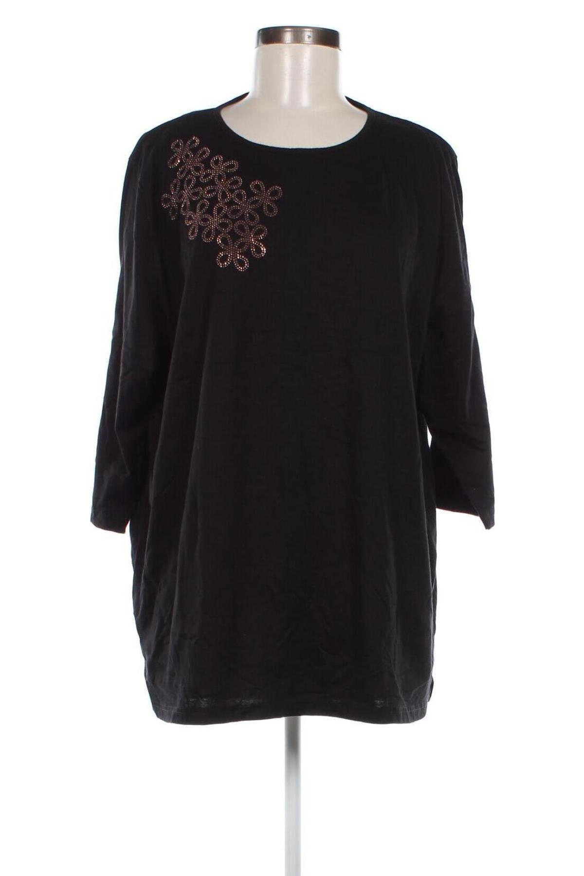 Дамска блуза Trigema, Размер XXL, Цвят Черен, Цена 19,68 лв.