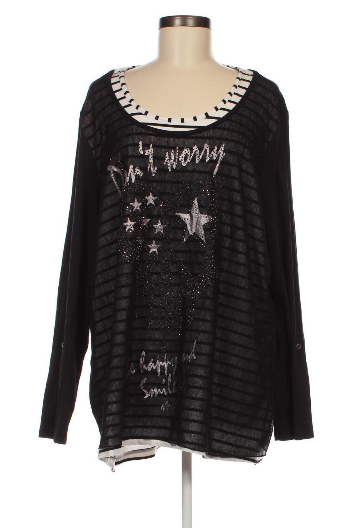 Damen Shirt Via Appia, Größe XXL, Farbe Schwarz, Preis 8,07 €