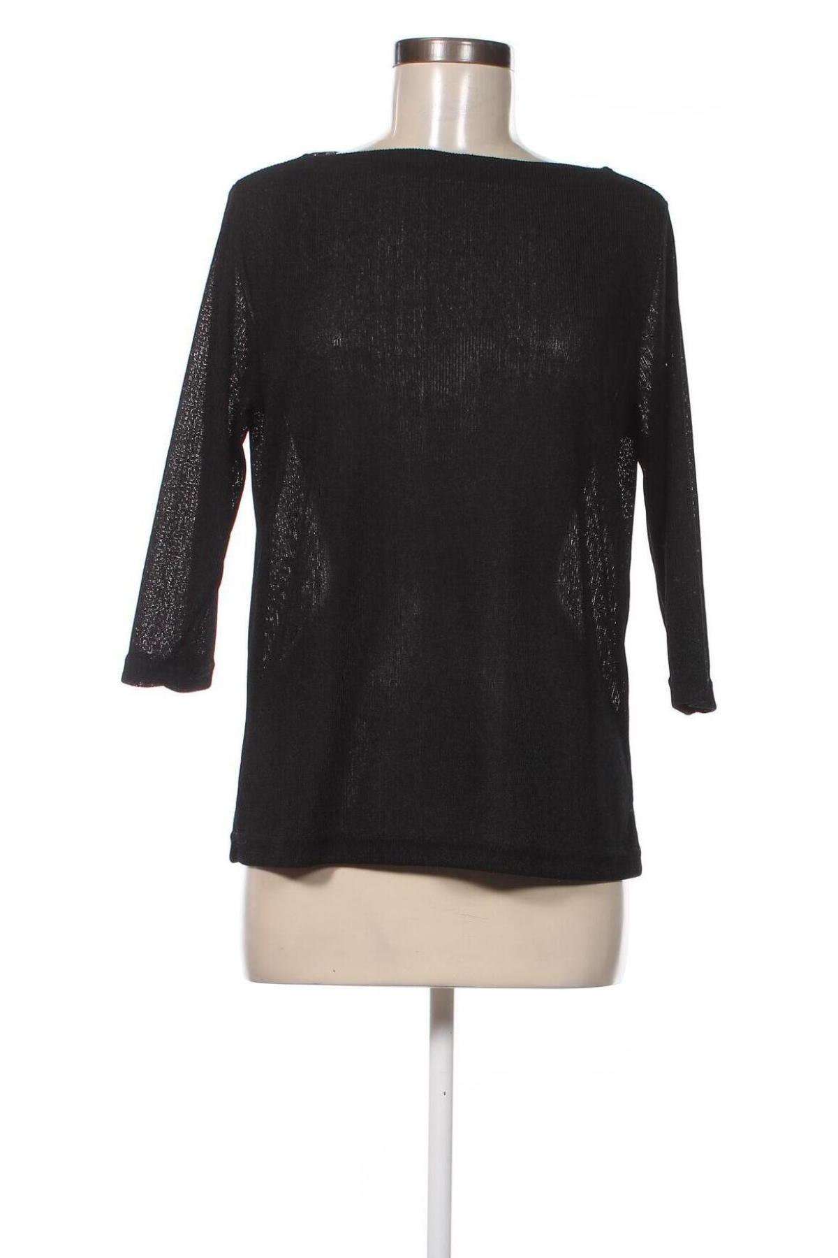 Γυναικεία μπλούζα Vittoria Verani, Μέγεθος L, Χρώμα Μαύρο, Τιμή 1,76 €