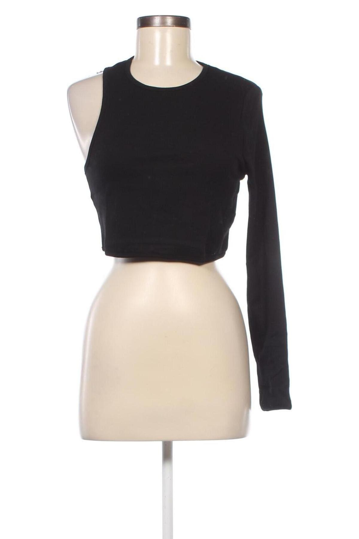 Γυναικεία μπλούζα Weekday, Μέγεθος L, Χρώμα Μαύρο, Τιμή 4,12 €