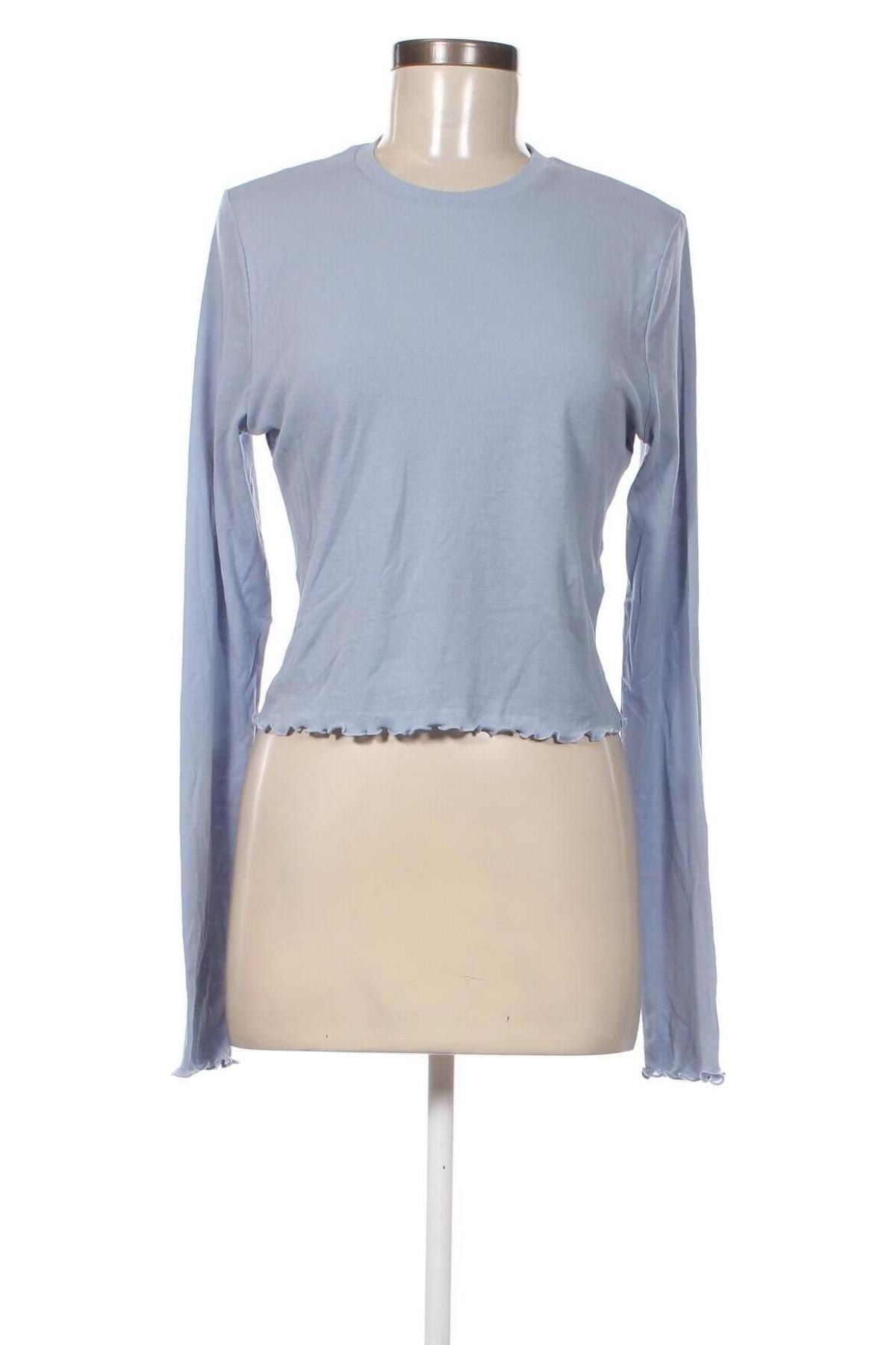 Γυναικεία μπλούζα Weekday, Μέγεθος L, Χρώμα Μπλέ, Τιμή 6,80 €