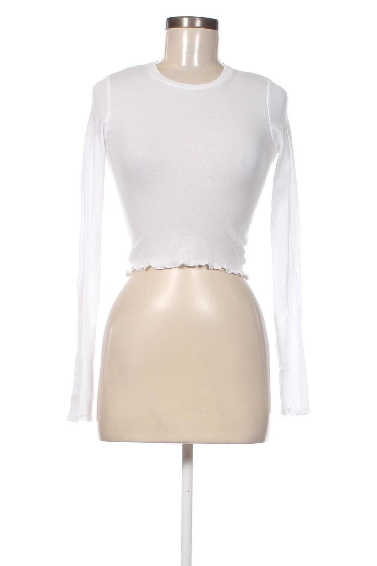 Дамска блуза Weekday, Размер XS, Цвят Бял, Цена 11,60 лв.