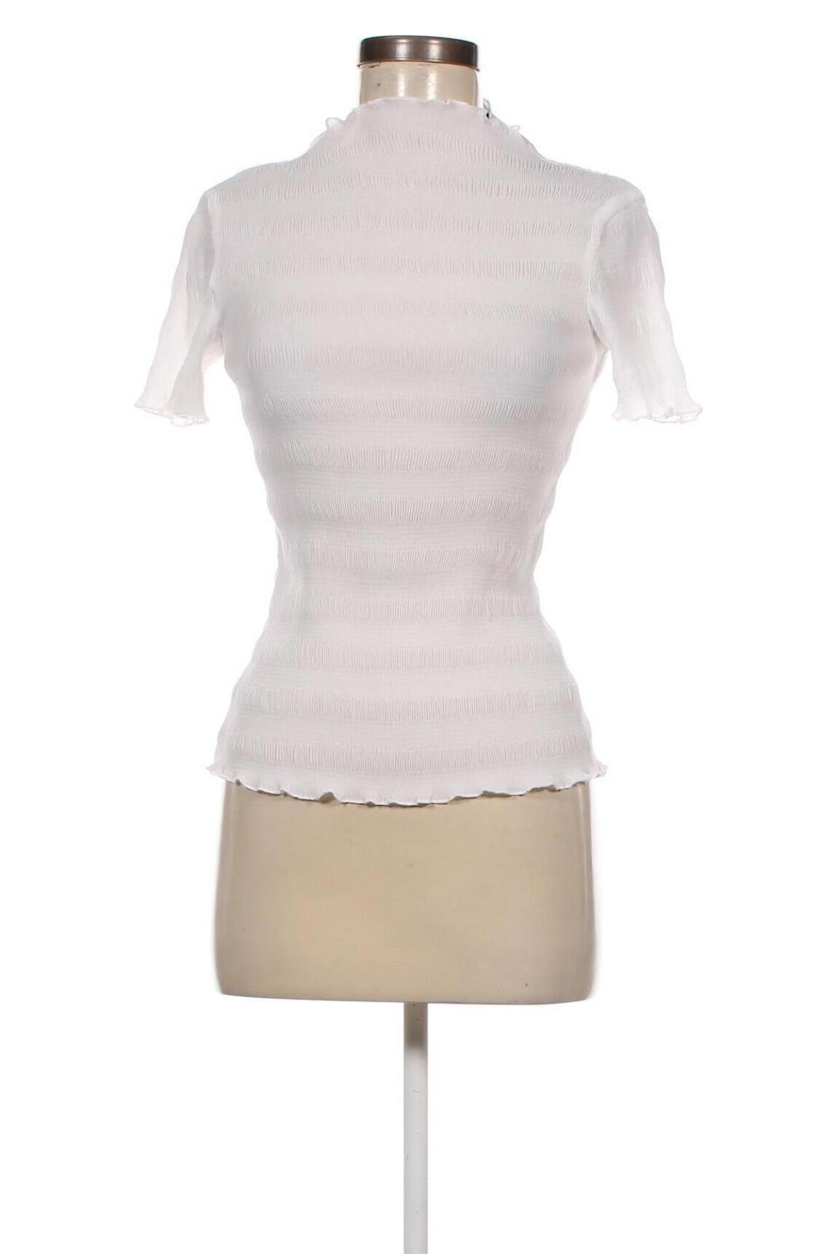 Γυναικεία μπλούζα Weekday, Μέγεθος XS, Χρώμα Λευκό, Τιμή 6,13 €