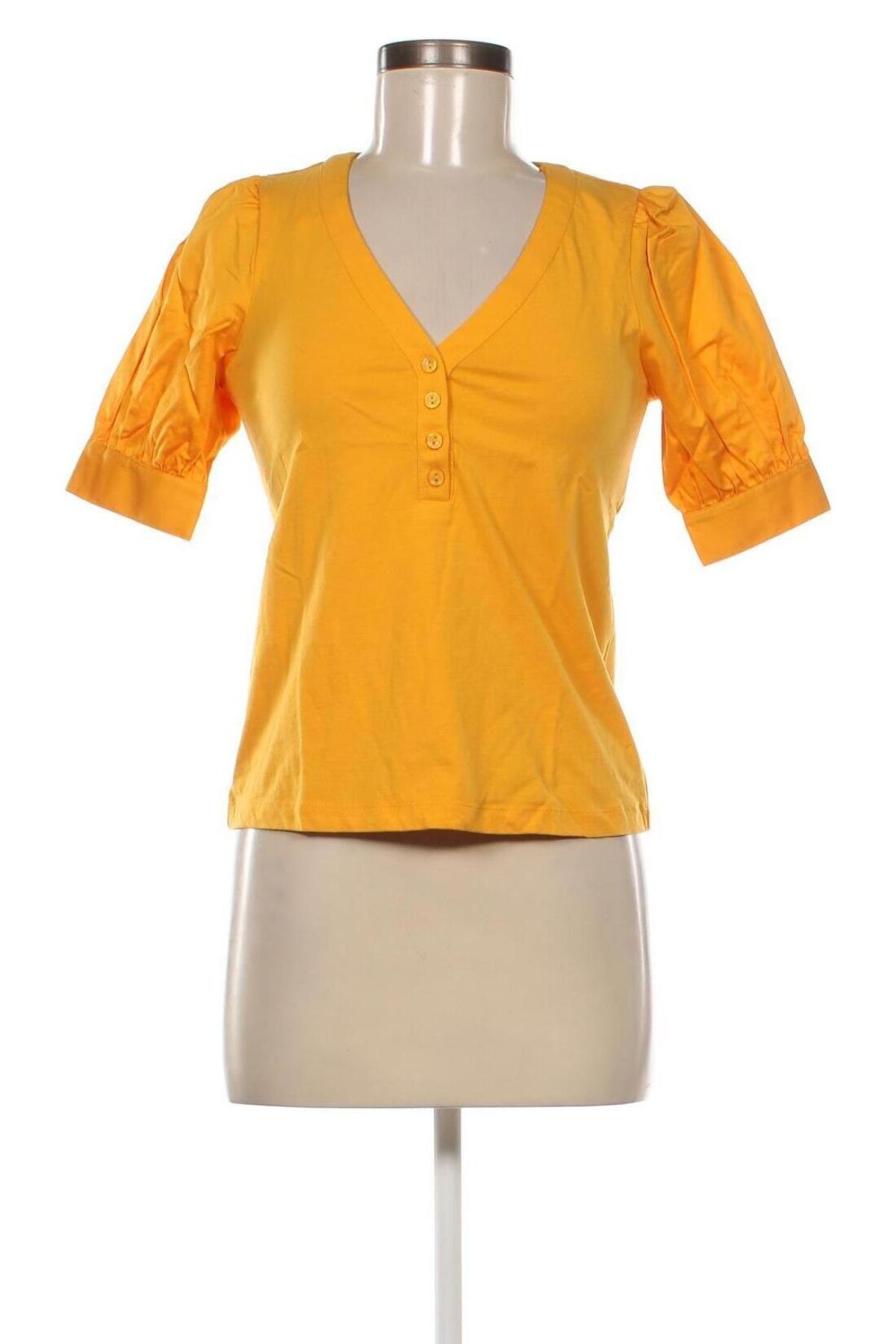 Γυναικεία μπλούζα Who What Wear, Μέγεθος XS, Χρώμα Κίτρινο, Τιμή 26,82 €