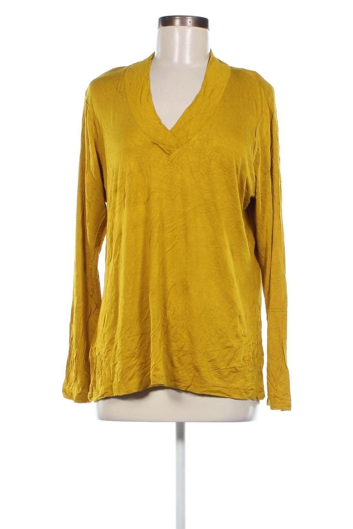 Γυναικεία μπλούζα Woman By Tchibo, Μέγεθος XL, Χρώμα Κίτρινο, Τιμή 2,59 €