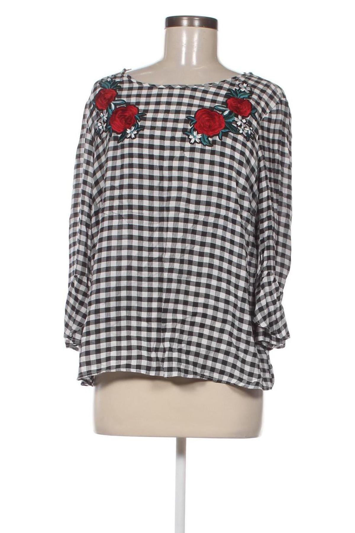 Γυναικεία μπλούζα Yessica, Μέγεθος XL, Χρώμα Πολύχρωμο, Τιμή 9,72 €