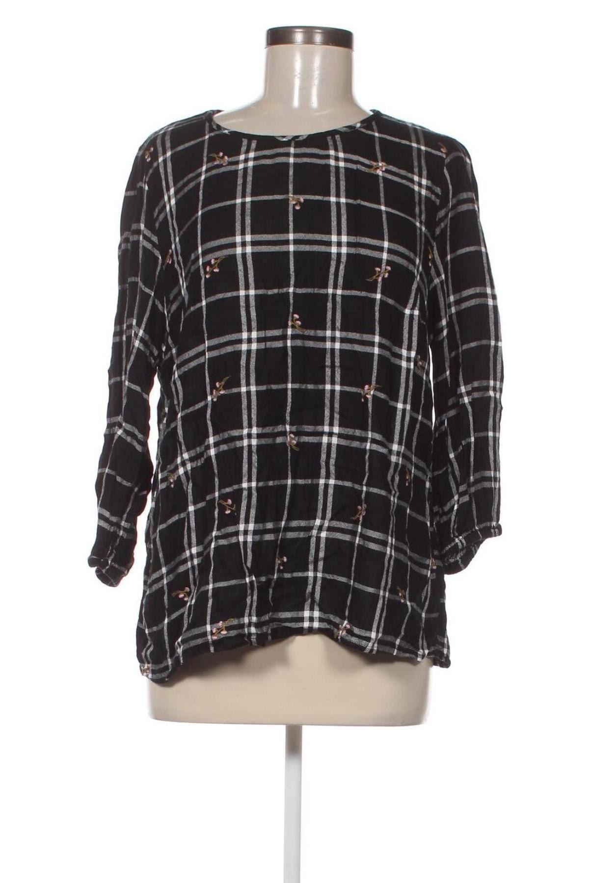 Γυναικεία μπλούζα Yessica, Μέγεθος L, Χρώμα Μαύρο, Τιμή 2,92 €