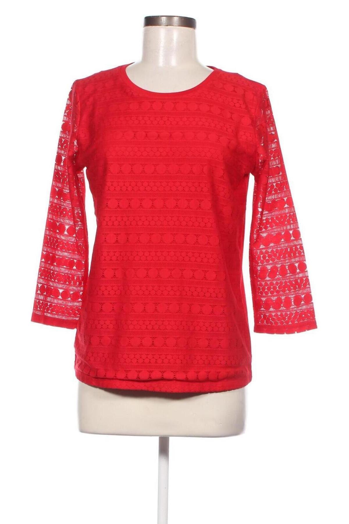 Γυναικεία μπλούζα Yfl Reserved, Μέγεθος L, Χρώμα Κόκκινο, Τιμή 6,85 €