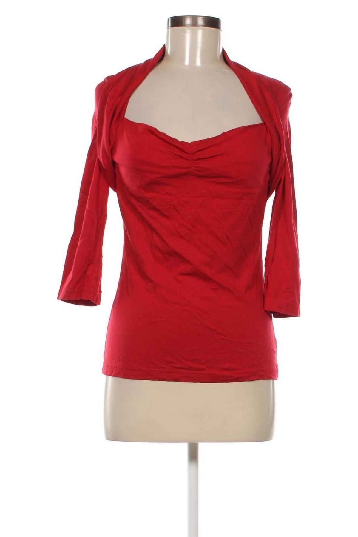 Γυναικεία μπλούζα Zabaione, Μέγεθος S, Χρώμα Κόκκινο, Τιμή 3,95 €