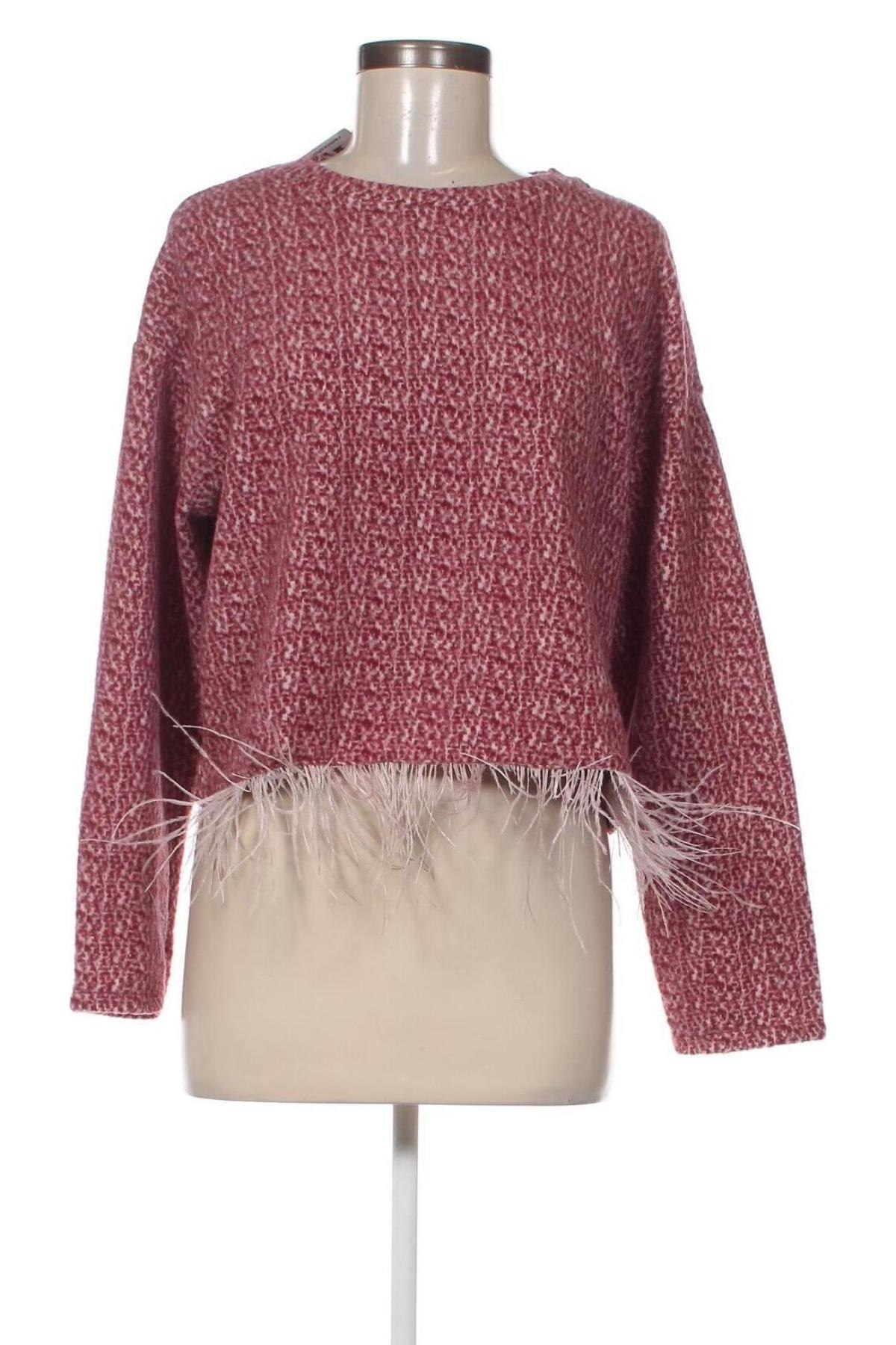 Дамска блуза Zara Trafaluc, Размер M, Цвят Розов, Цена 10,08 лв.