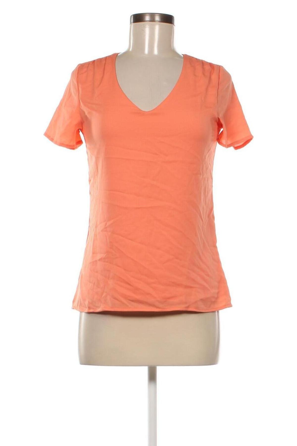 Дамска блуза Zero, Размер XS, Цвят Оранжев, Цена 7,20 лв.