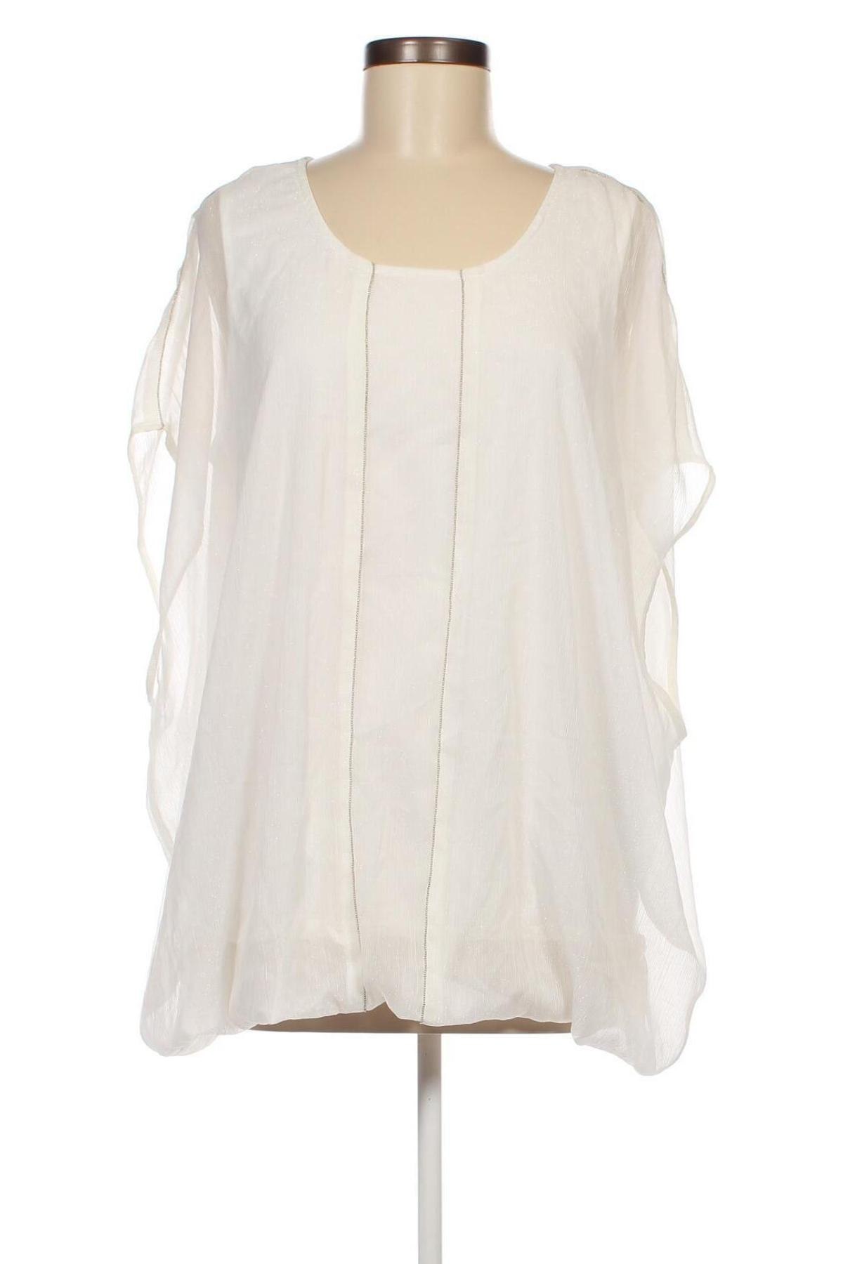 Γυναικεία μπλούζα Zizzi, Μέγεθος M, Χρώμα Λευκό, Τιμή 5,94 €