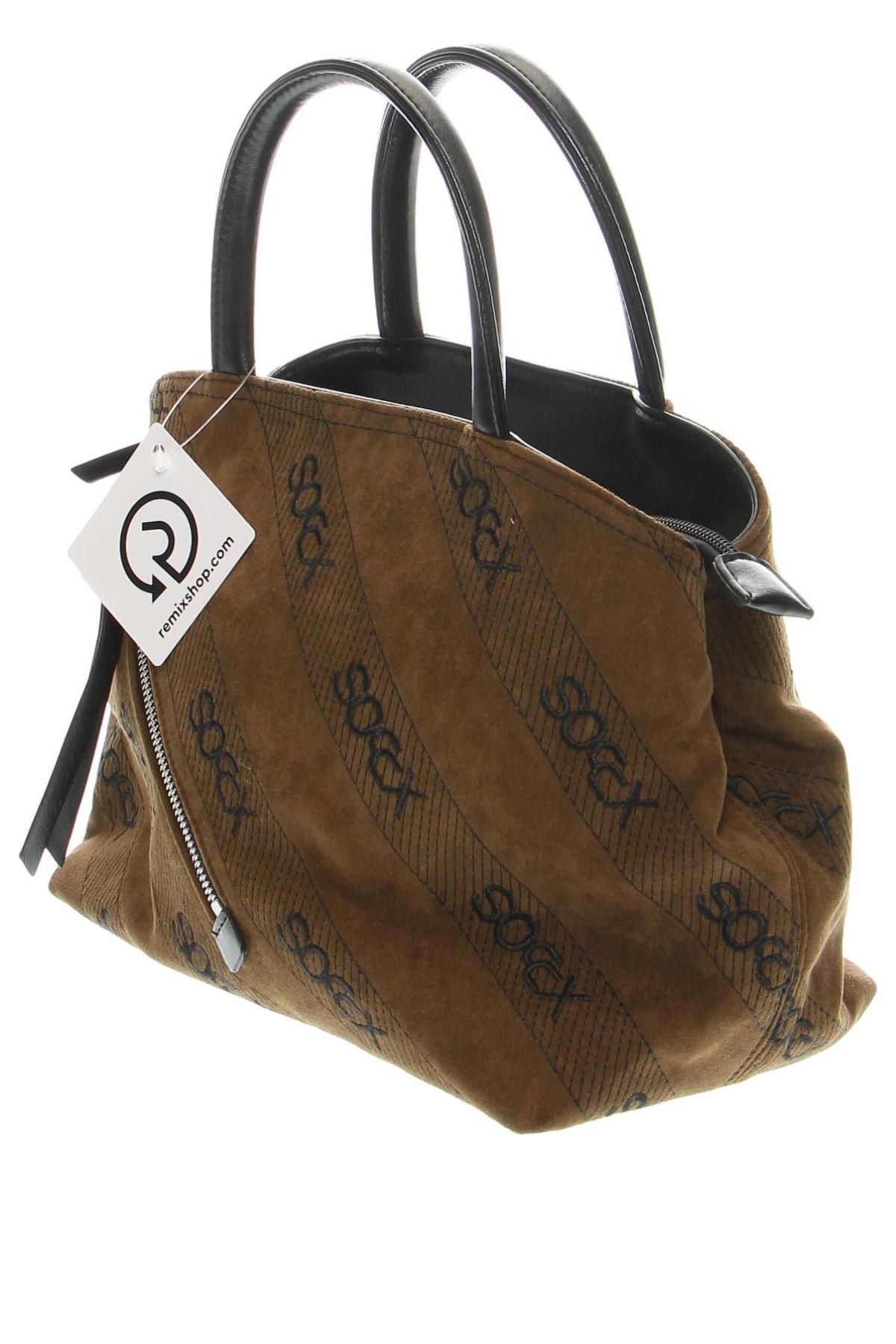 Γυναικεία τσάντα Soccx, Χρώμα Πράσινο, Τιμή 37,85 €