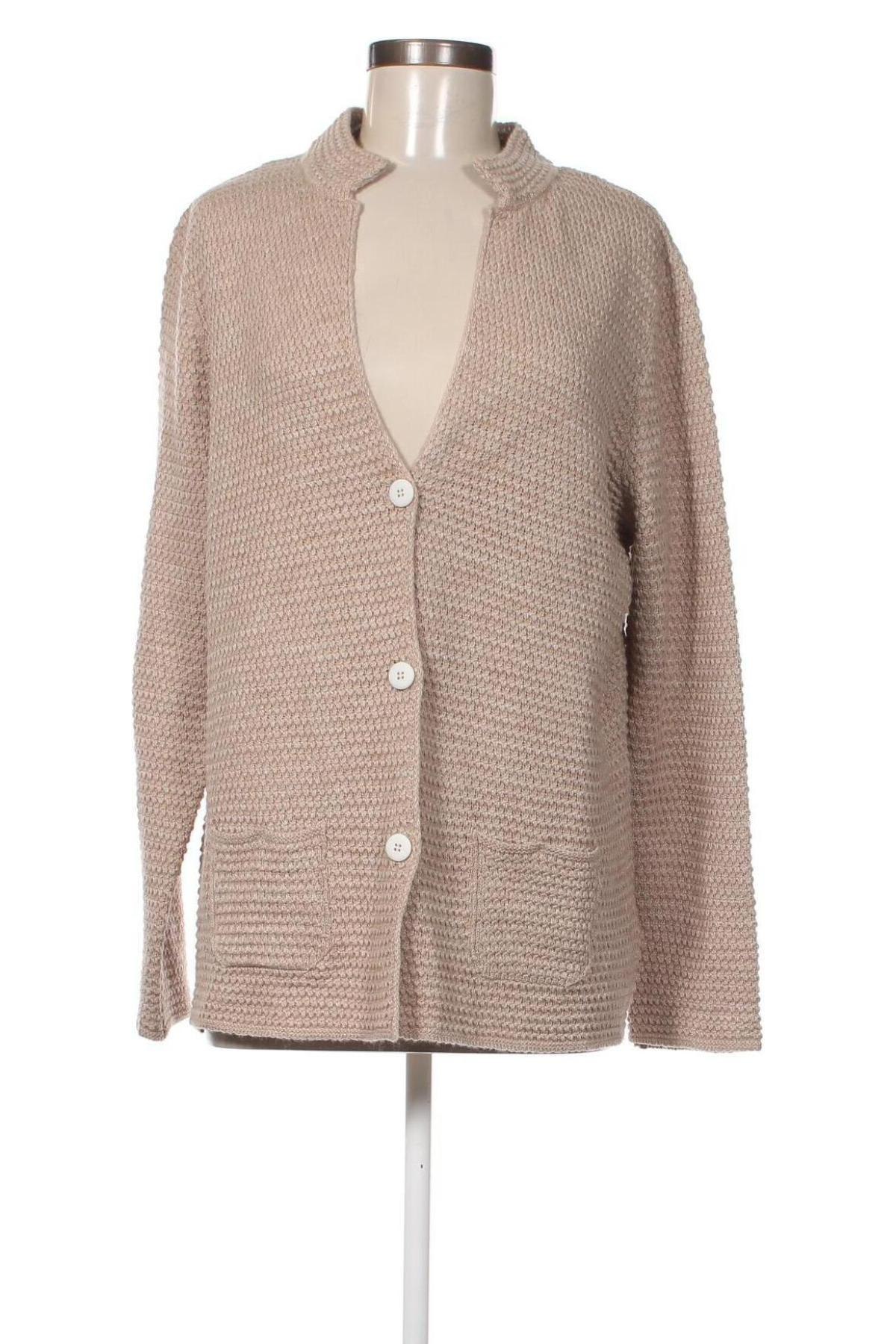 Damen Strickjacke, Größe XL, Farbe Beige, Preis € 12,11