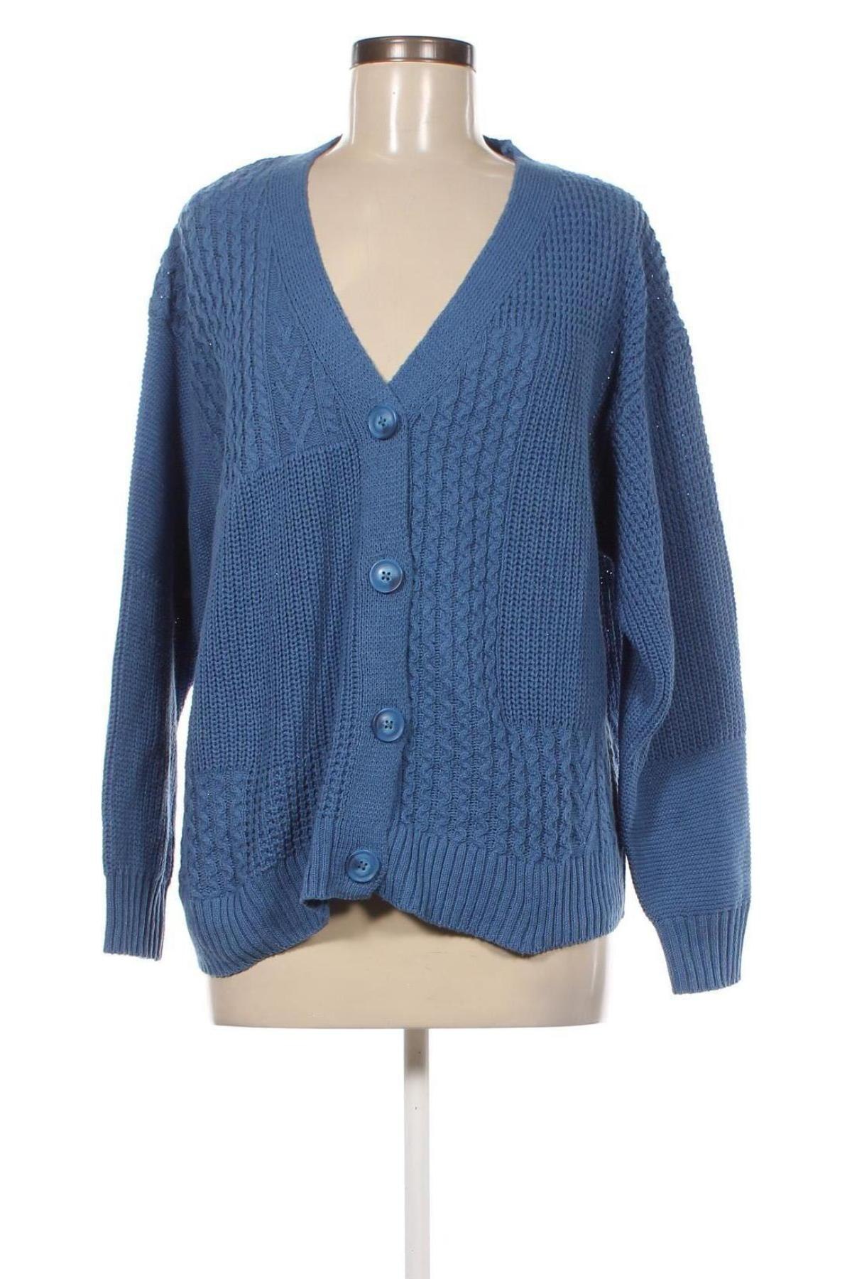 Cardigan de damă Esmara, Mărime XL, Culoare Albastru, Preț 95,39 Lei