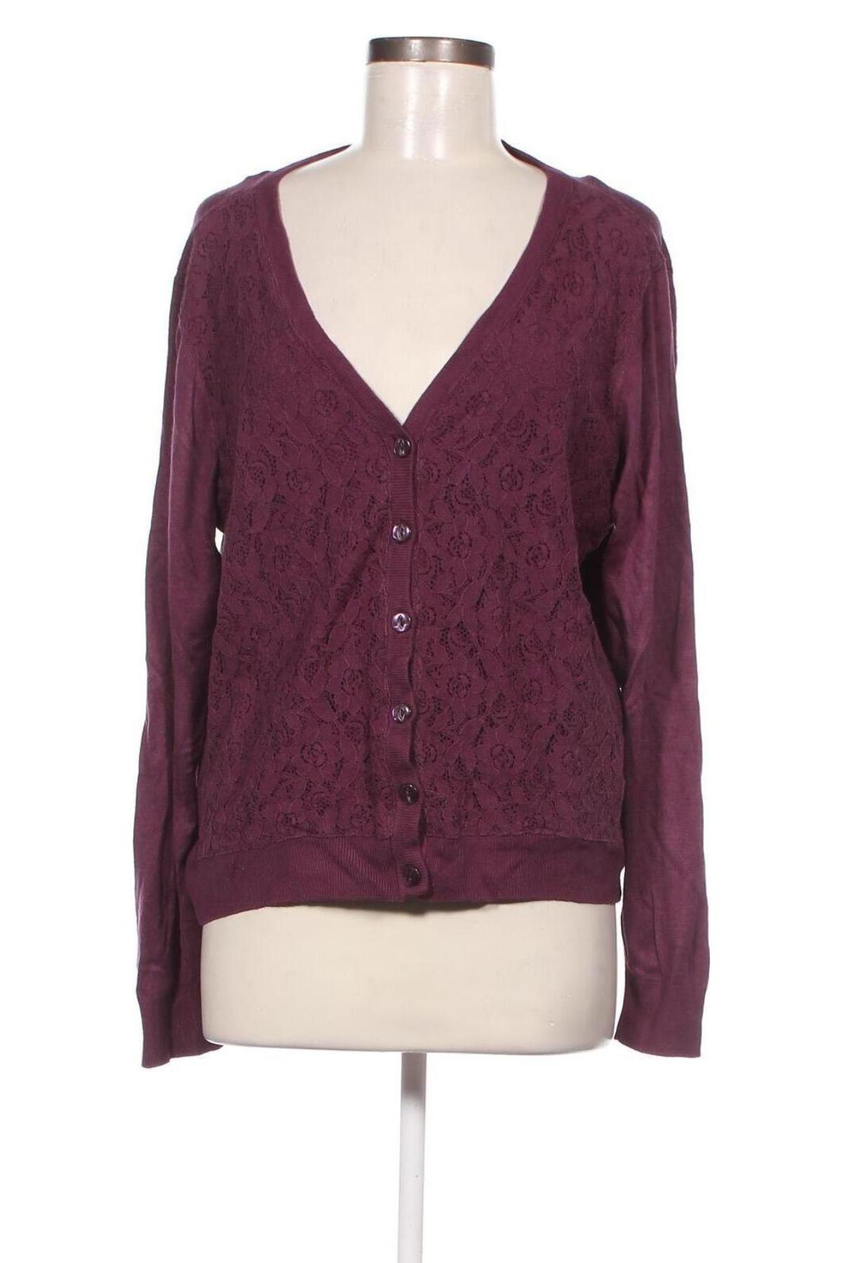 Cardigan de damă Gina Benotti, Mărime XL, Culoare Mov, Preț 24,94 Lei