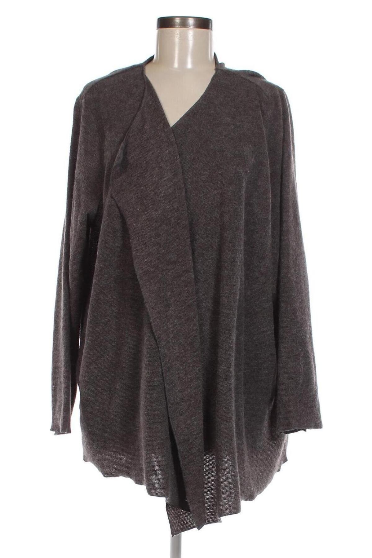 Cardigan de damă Grandiosa, Mărime XXL, Culoare Gri, Preț 29,57 Lei