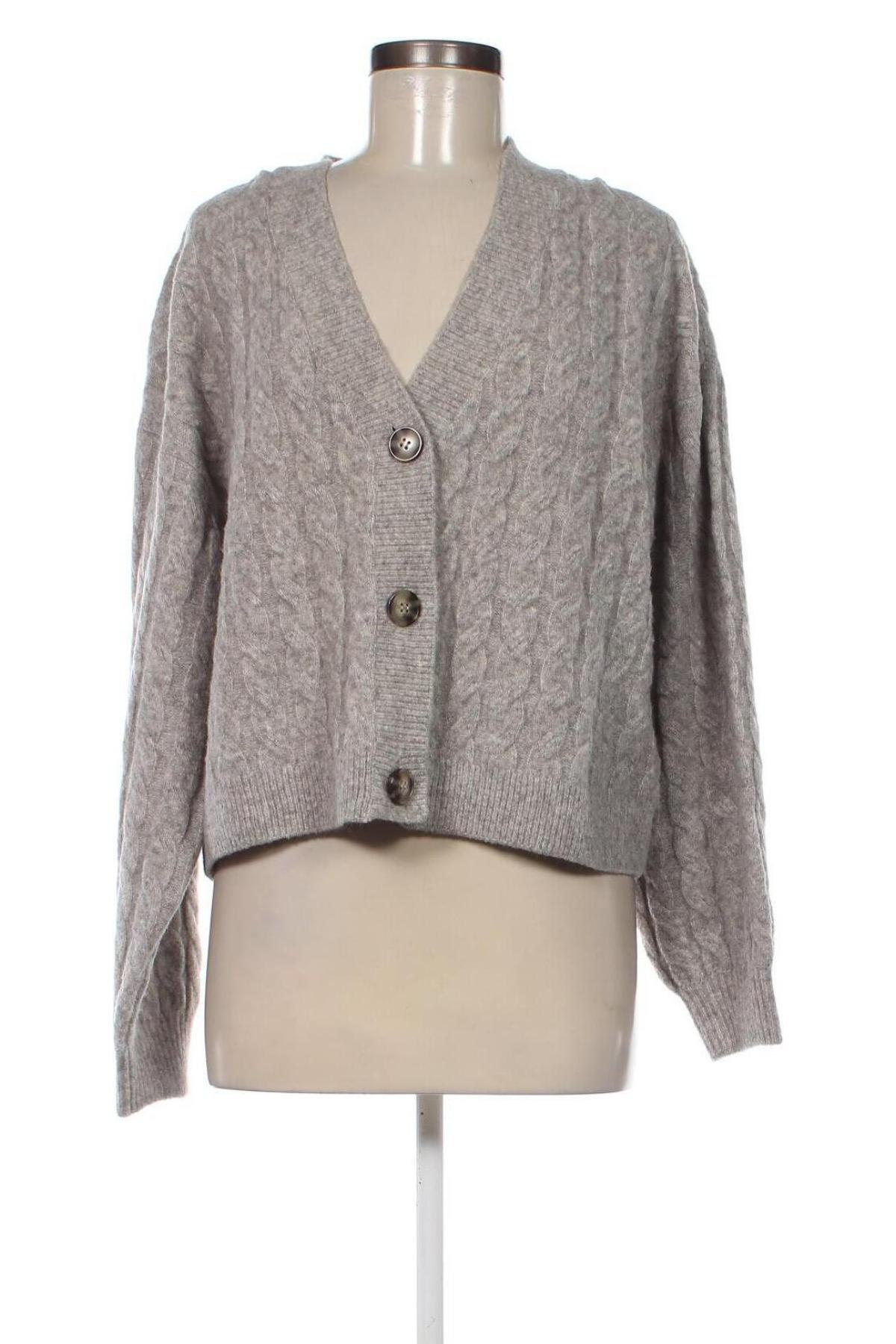 Damen Strickjacke H&M, Größe XL, Farbe Grau, Preis 12,11 €