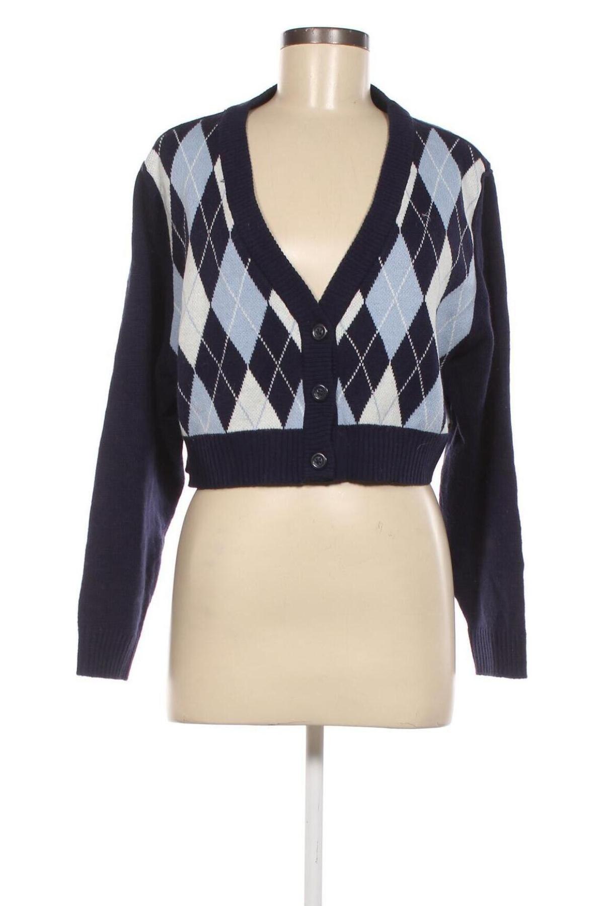 Cardigan de damă H&M Divided, Mărime L, Culoare Albastru, Preț 36,25 Lei